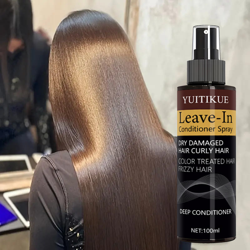 Hair Care For Curly Dry Hair - YUITIKUE Leave-In Conditioner Spray DeepConditioning Moisturizing
