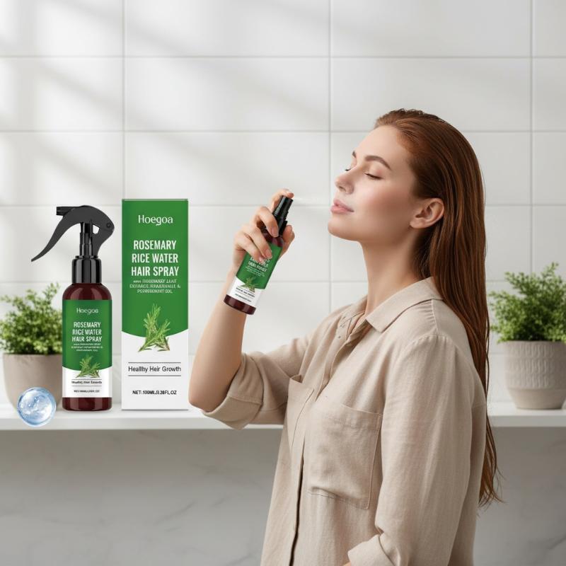 Rosemary Hair Oil - Rosemary Hair Growth Spray with Rice