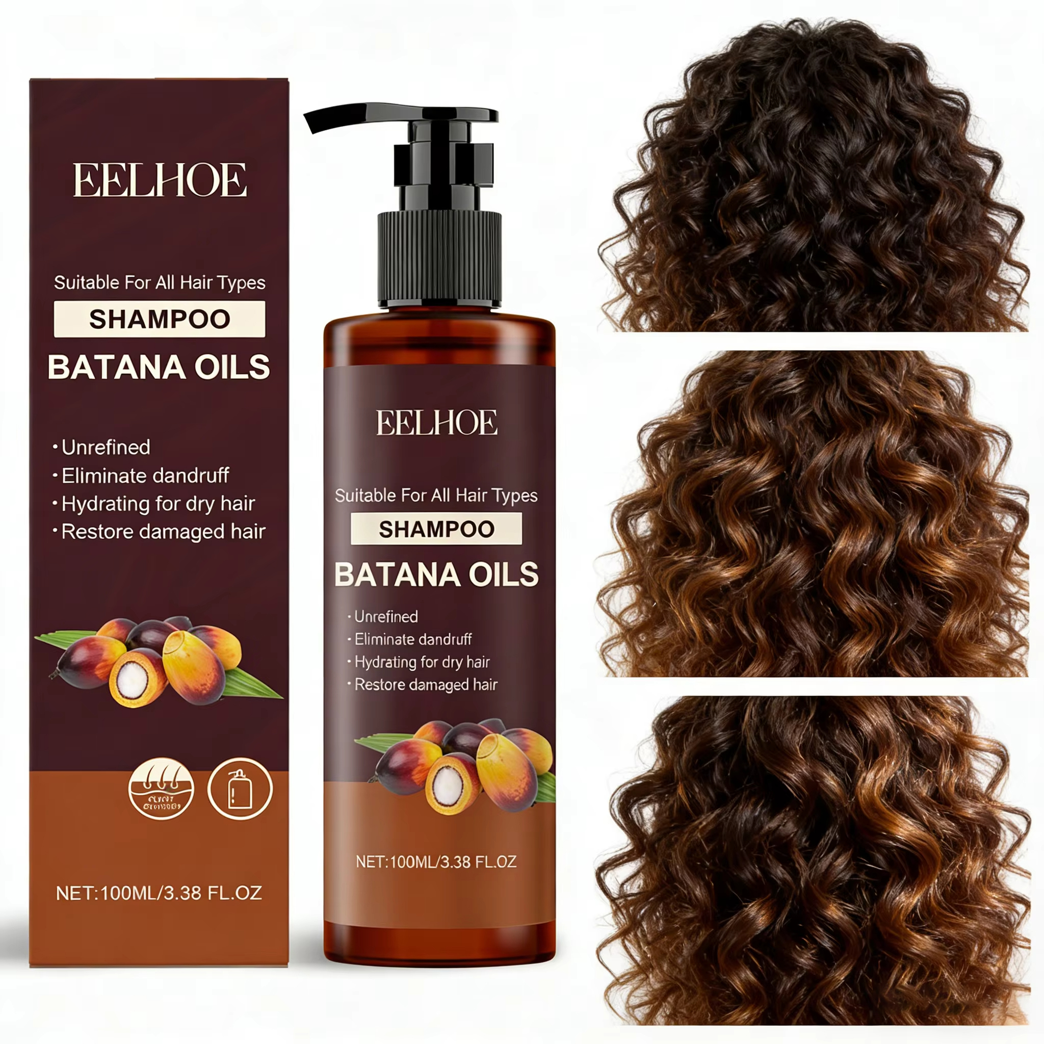 Hair Care Dandruff - Organic Batana Hair Shampoo Gentle Nourishing