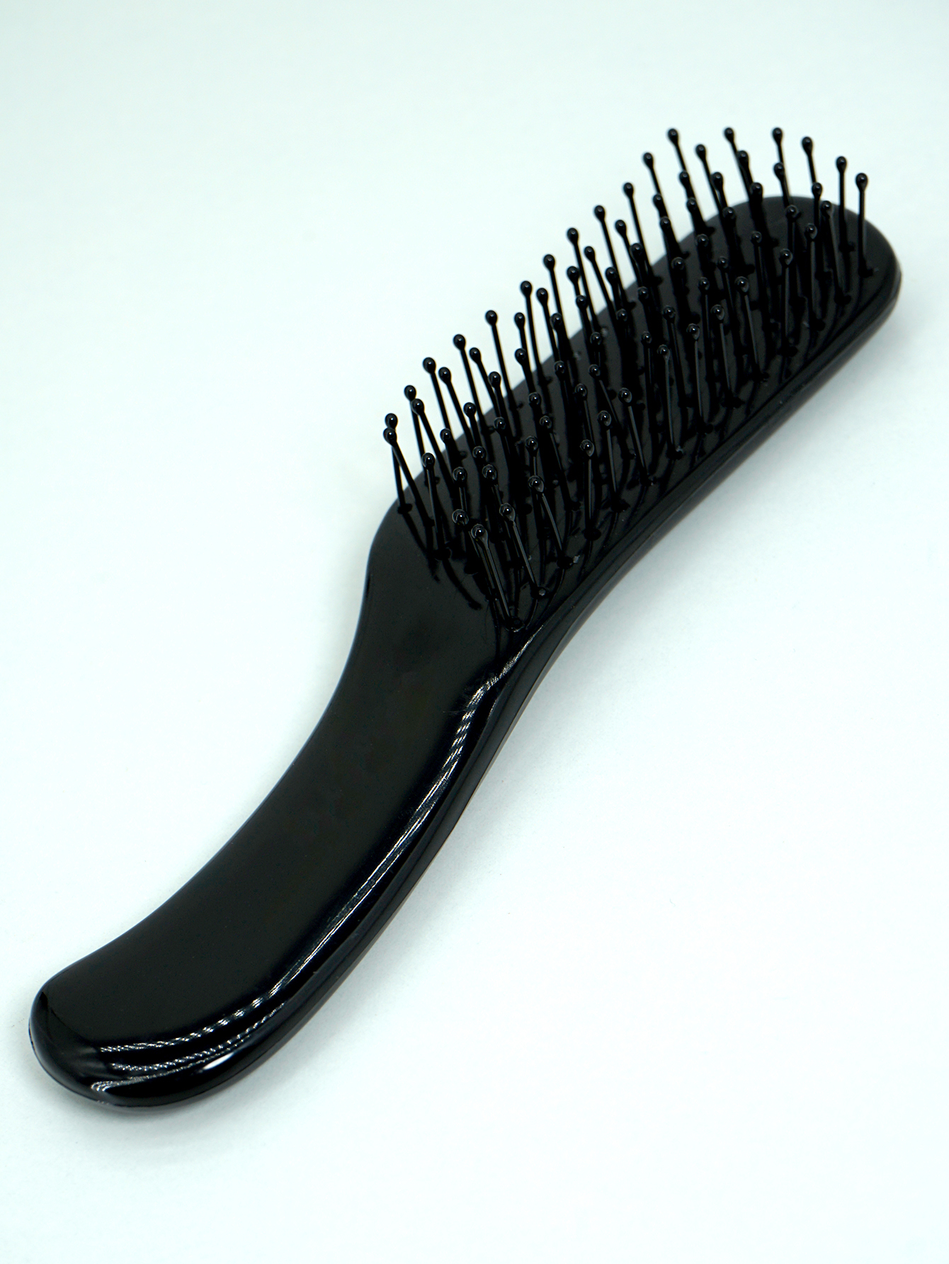 Compact Black Paddle Hair Brus - Hair Care Tips recensie en prijs