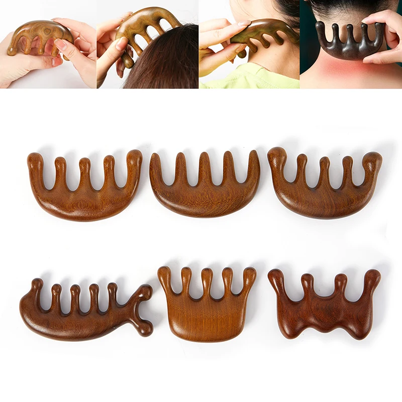 Wood Therapy Massage Comb Head - Detangling Wide Comb recensie en prijs