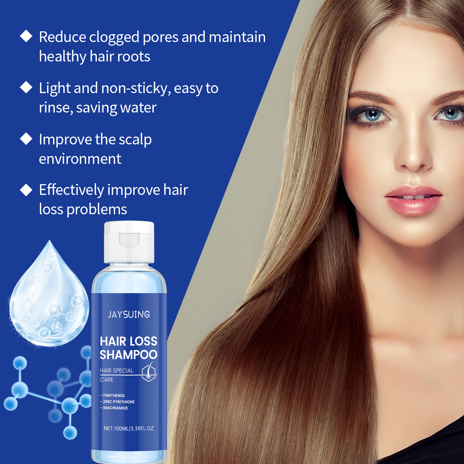 Copper Peptide Shampoo Hair Gr - Hair Care Essence Oil Spray recensie en prijs