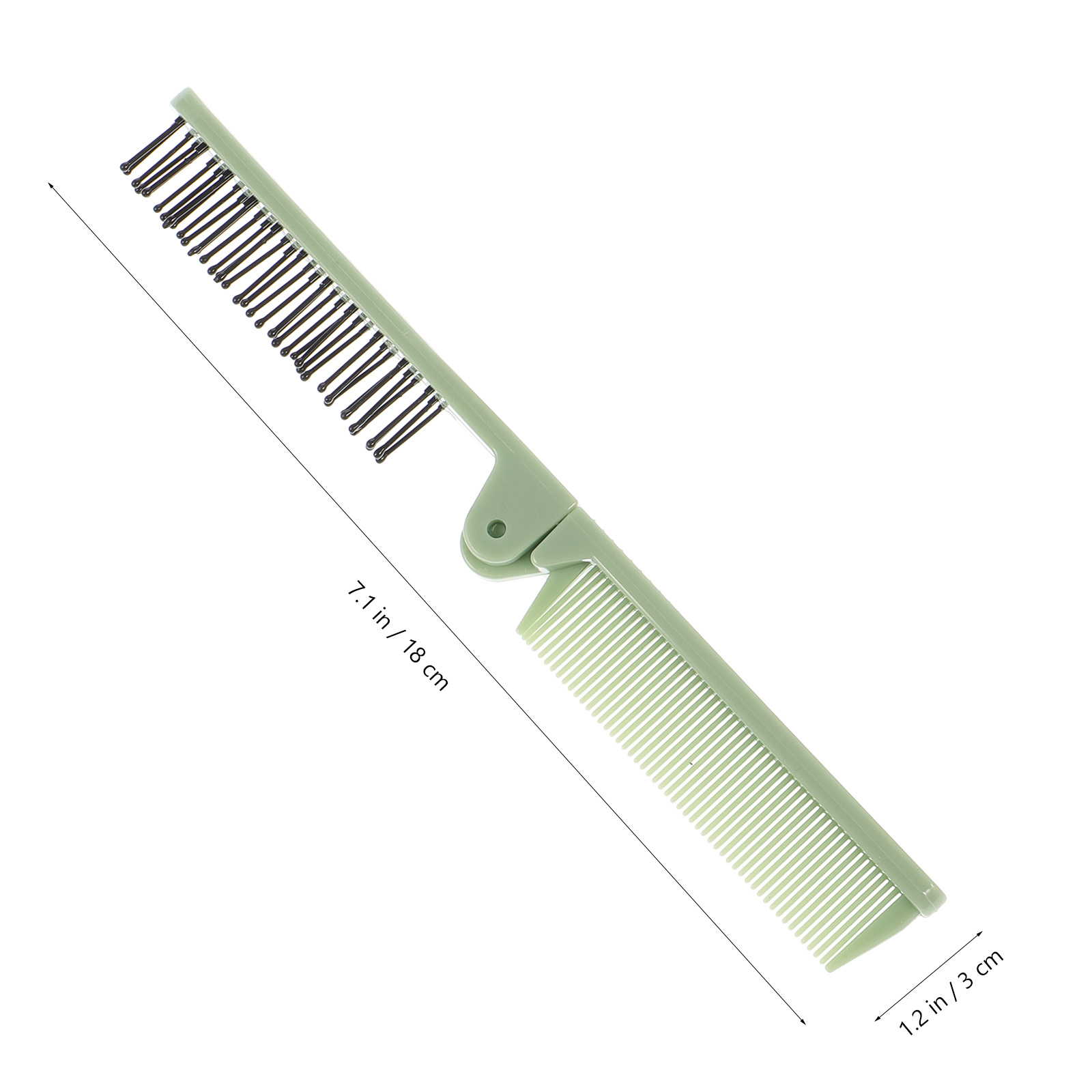 2Pcs Wide Tooth Folding Comb P - Detangling Wide Comb recensie en prijs
