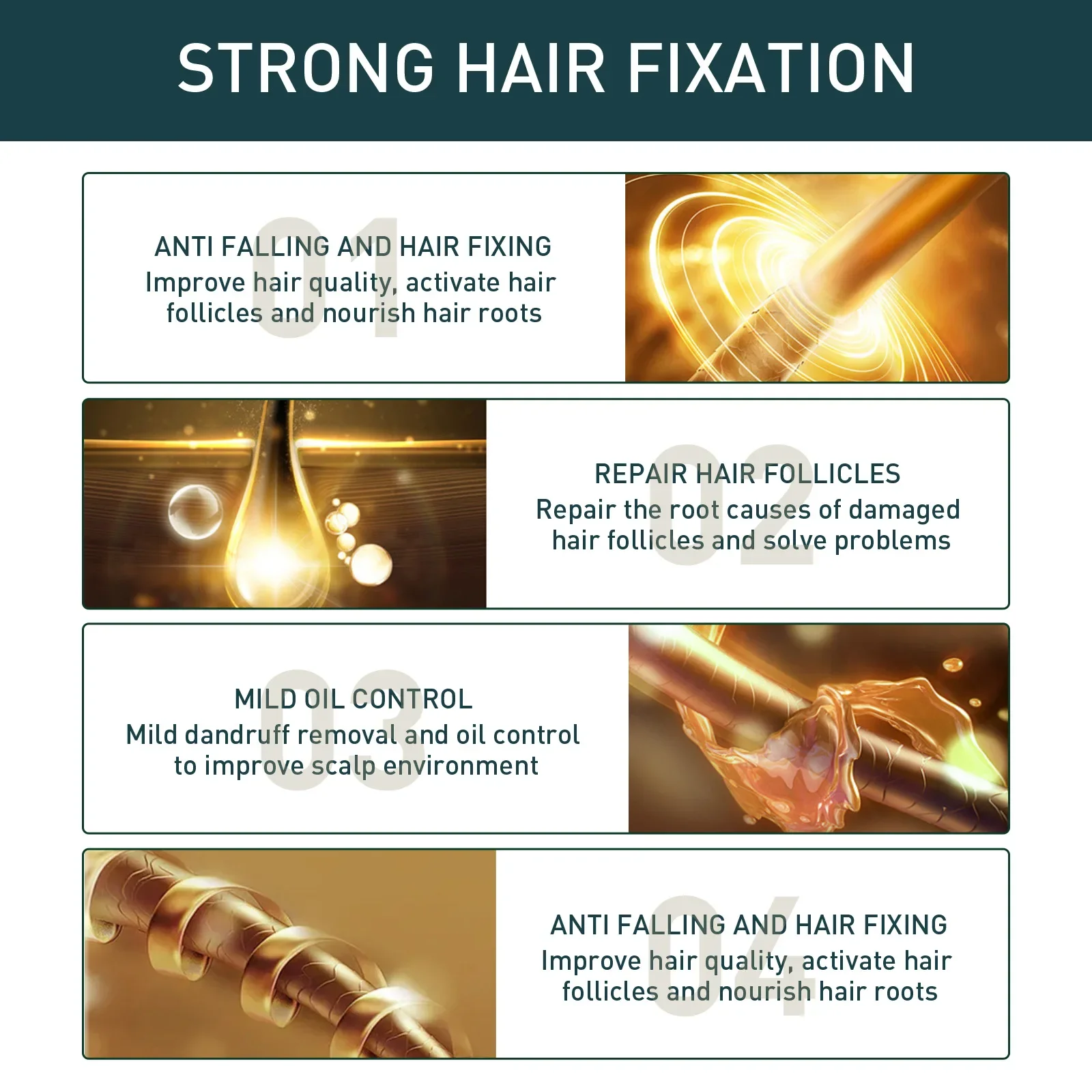 OUHOE Hair Growth Shampoo Anti - Hair Care Dandruff recensie en prijs