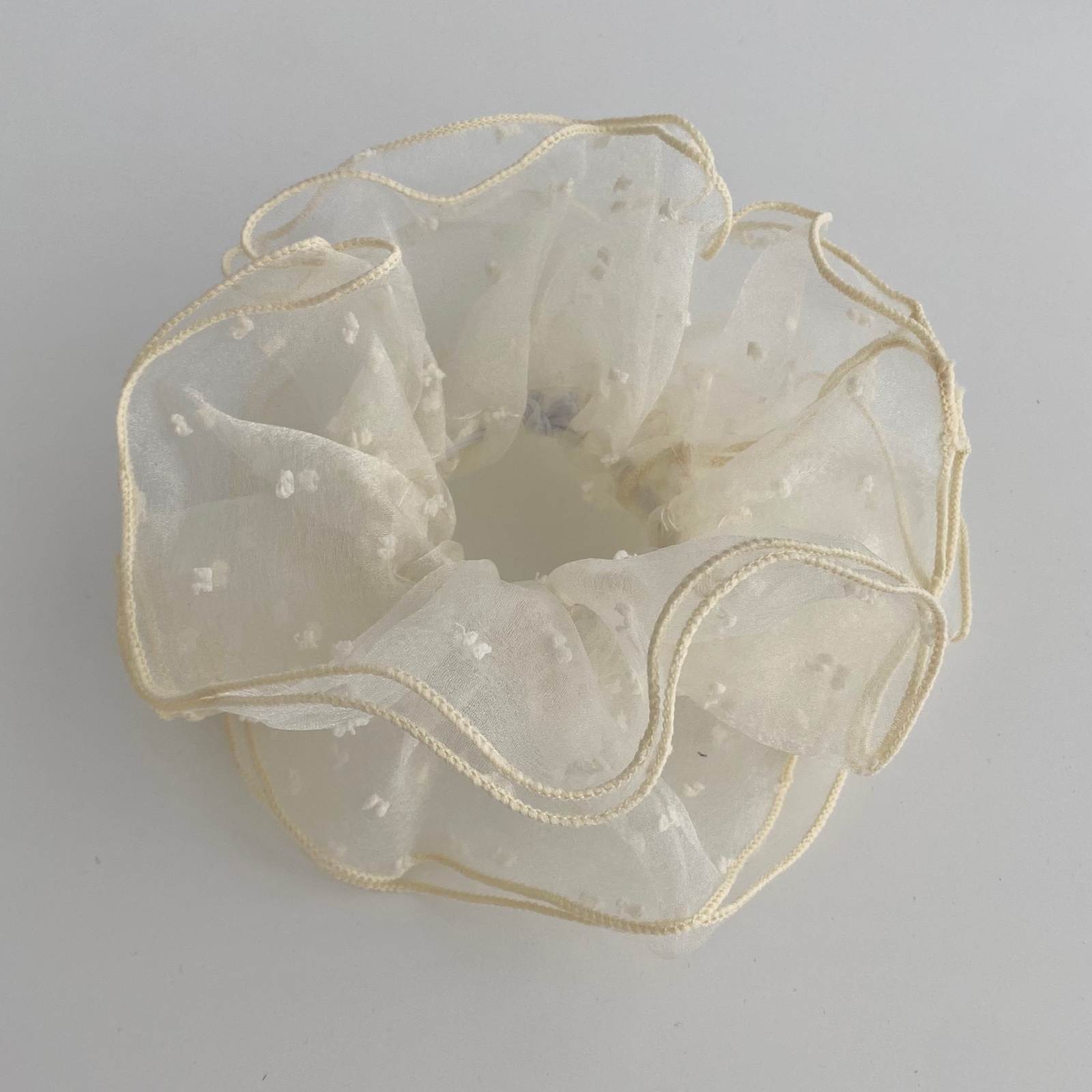 1PC Summer Ruffled Sheer Tulle - Hair Net Invisible recensie en prijs