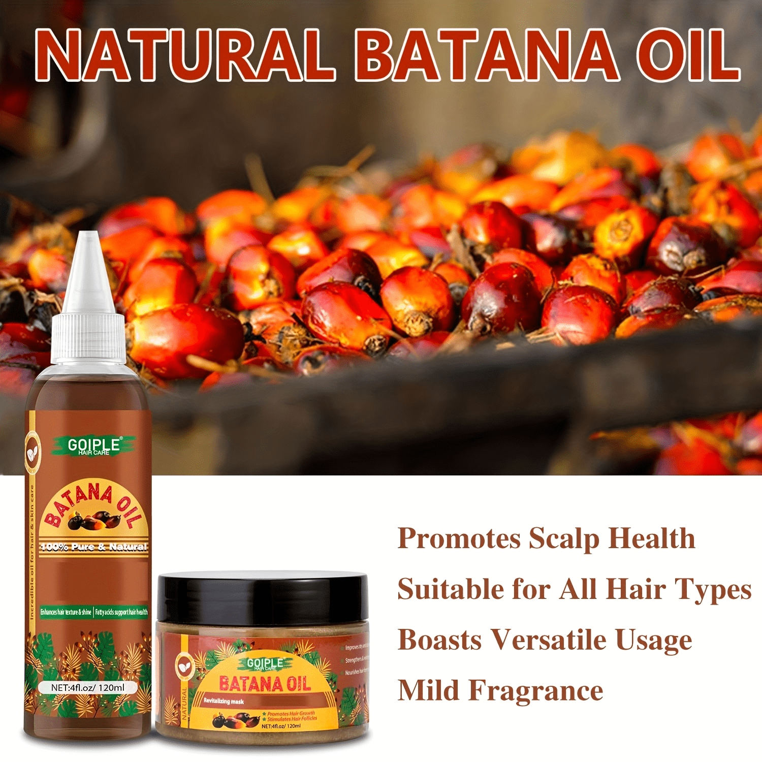 GOIPLE Natural Batana Oil Prom - Hair Care Essence Oil Spray recensie en prijs
