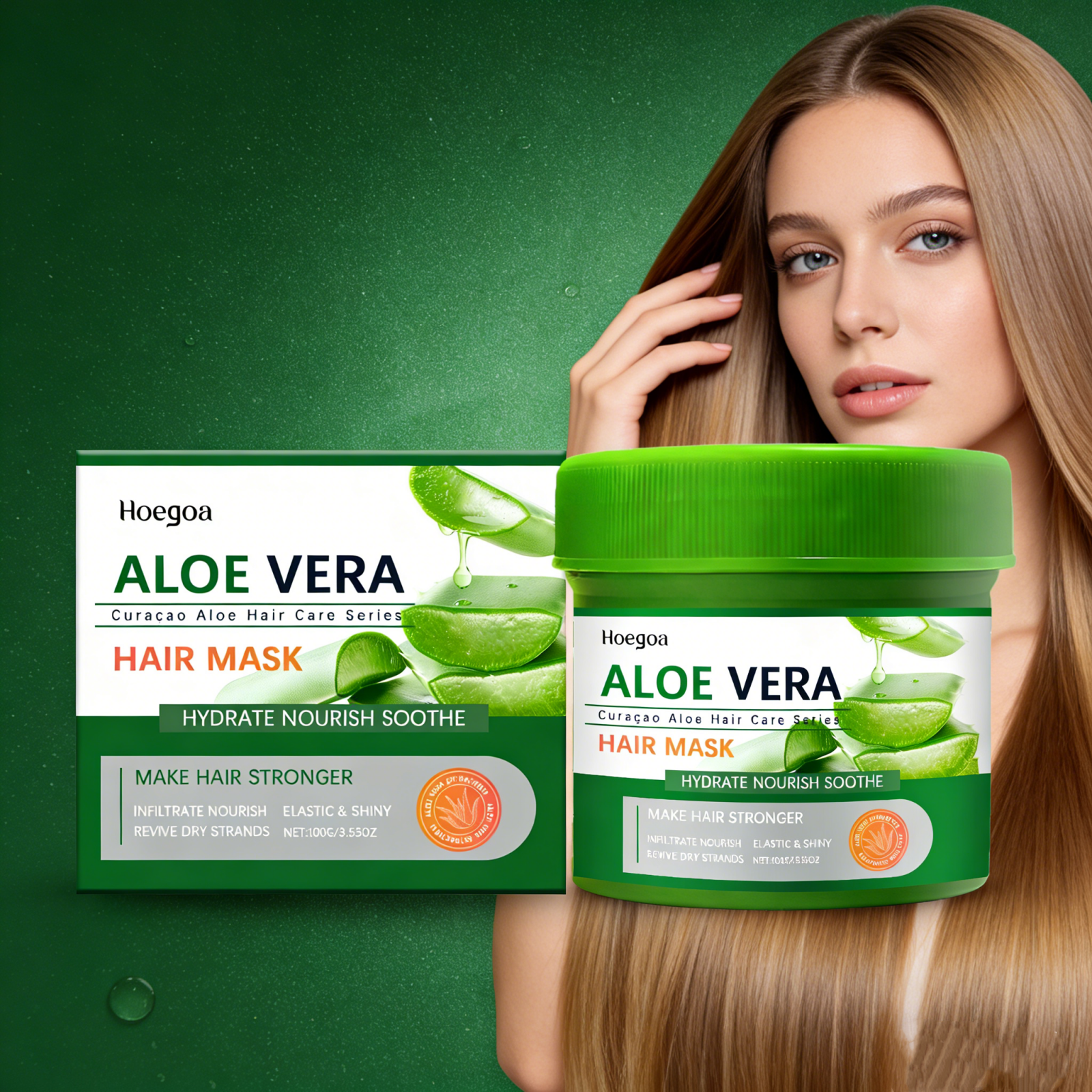 Deep Hydration Hair Mask Natur - Hair Care With Aloe Vera recensie en prijs