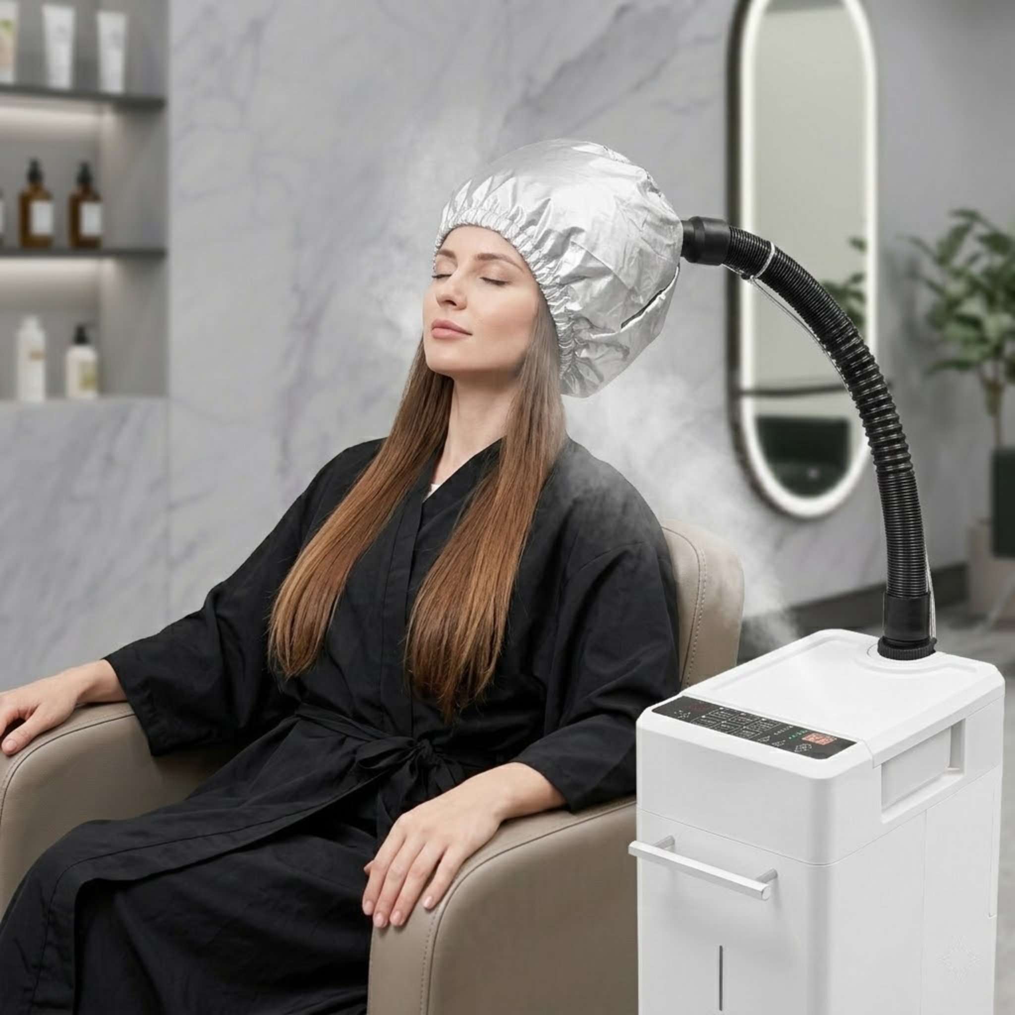 Nano Hair Steamer Machine Home - Hair Care Salon recensie en prijs