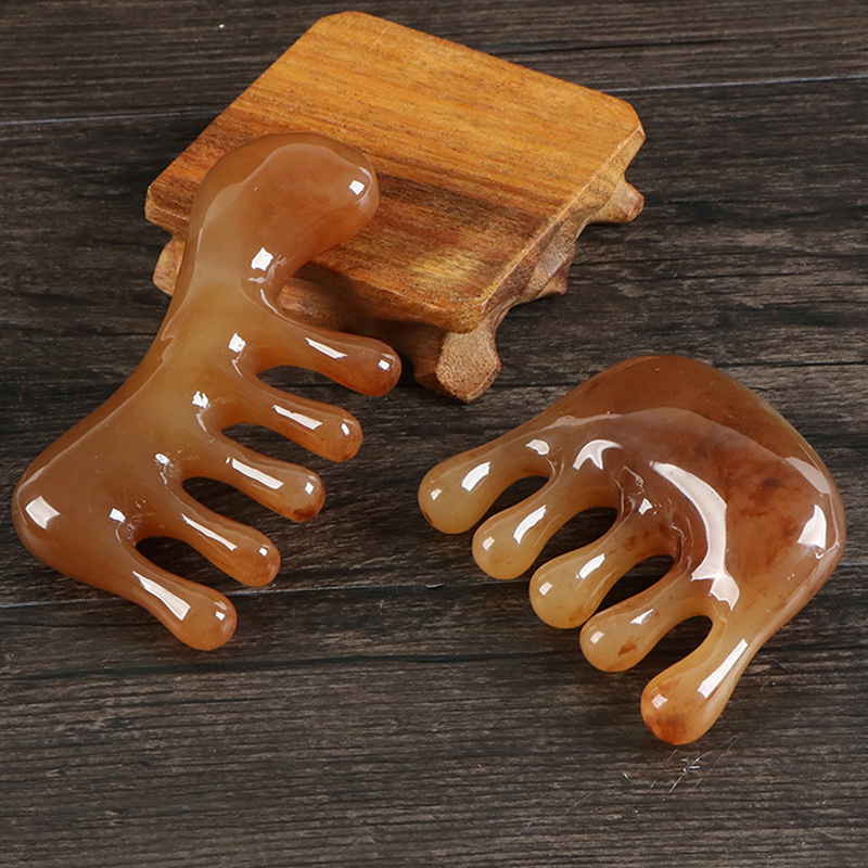 Natural Ox Horn Gua Sha Tools  - Detangling Wide Comb recensie en prijs