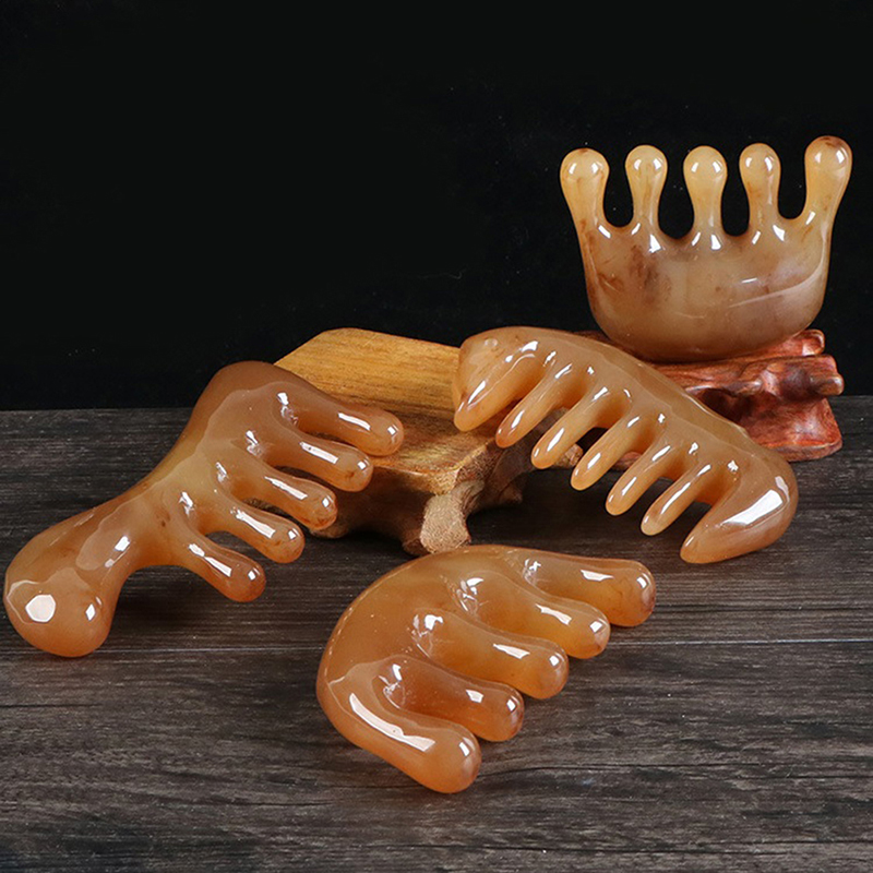 Natural Ox Horn Gua Sha Tools  - Detangling Wide Comb recensie en prijs