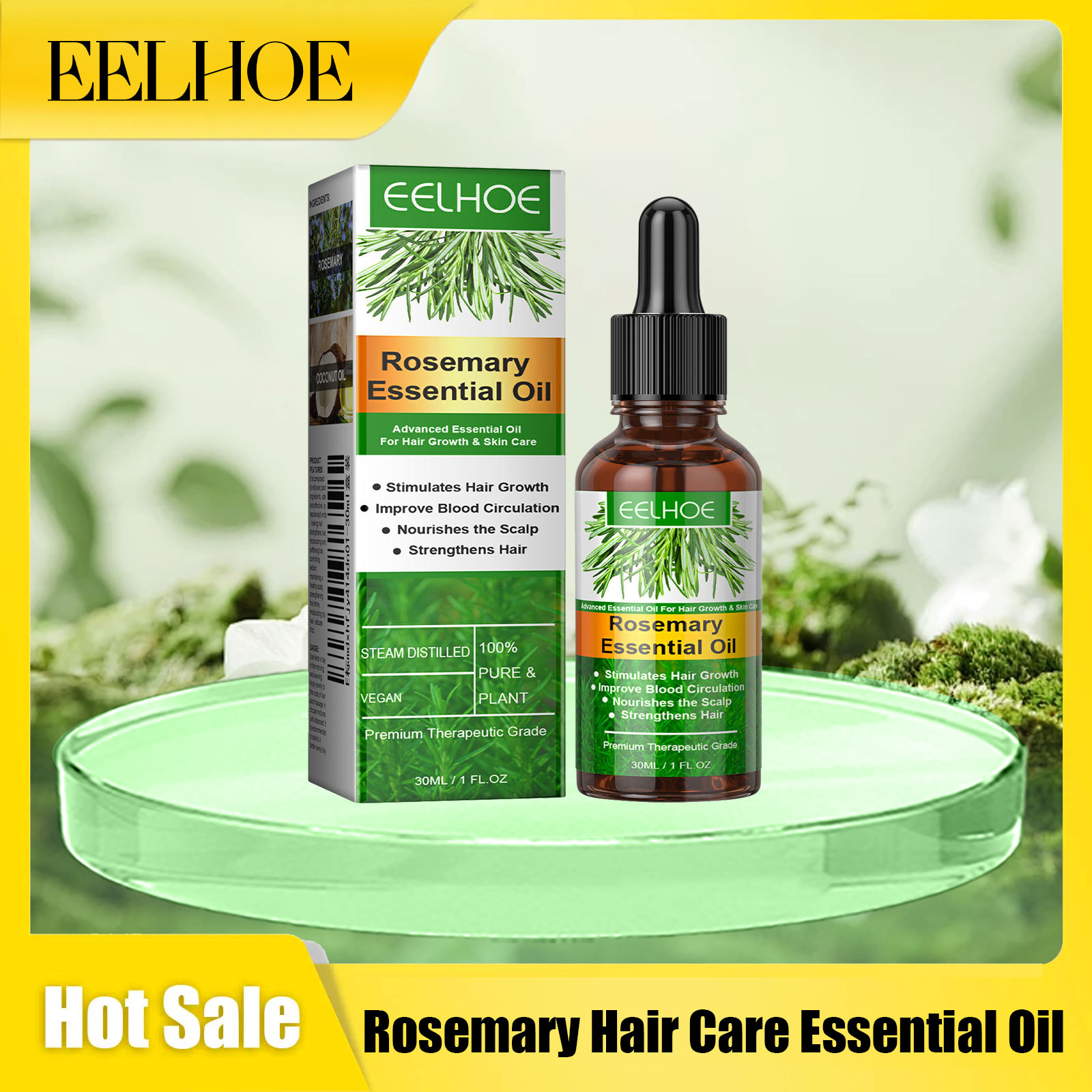Eelhoe Rosemary Hair Care Esse - Rosemary Hair Oil recensie en prijs