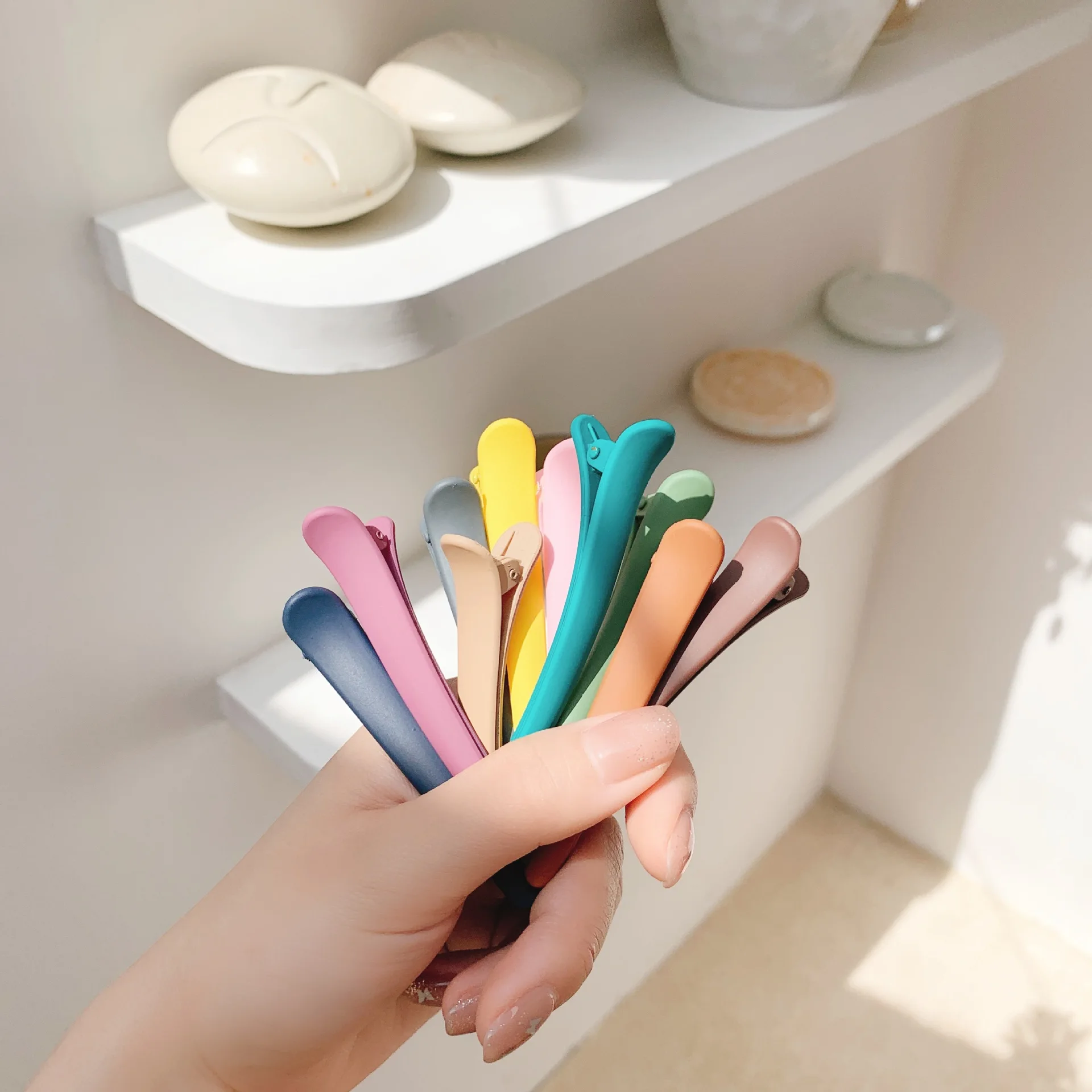 4Pcs/Set Duckbill Clip Candy C - Hair Care Salon recensie en prijs