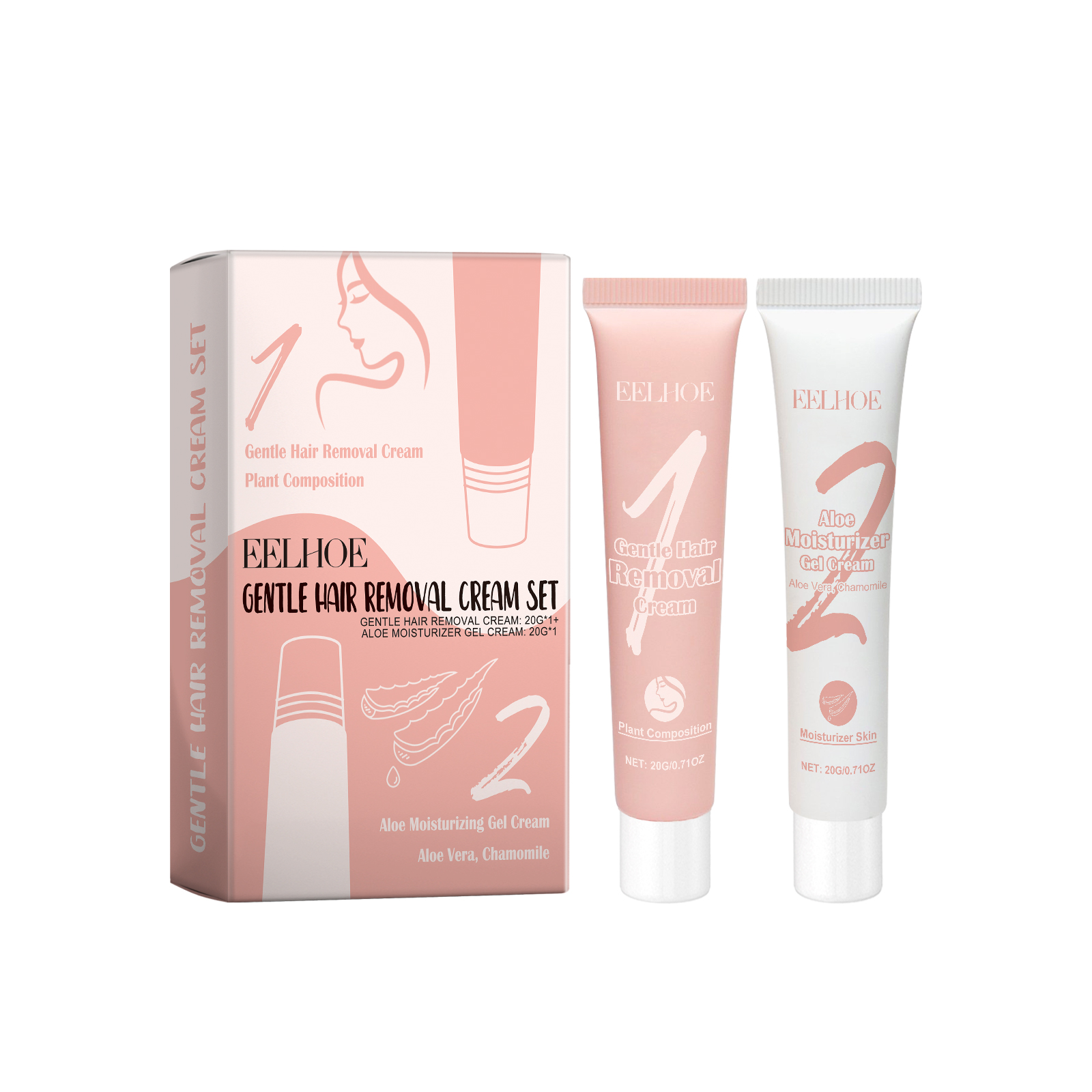 EELHOE Hair Removal Cream for  - Hair Care With Aloe Vera recensie en prijs