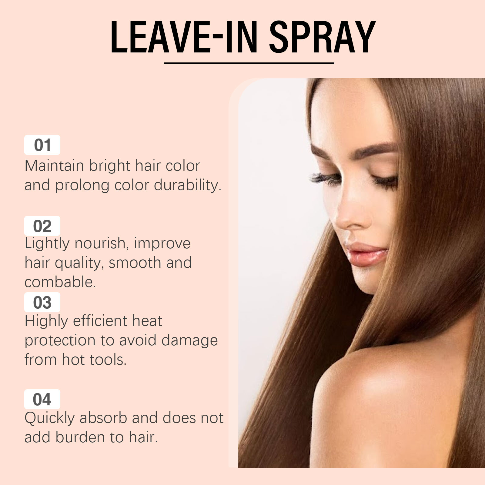Moisturizing Spray for Hair Sc - Hair Care Essence Oil Spray recensie en prijs