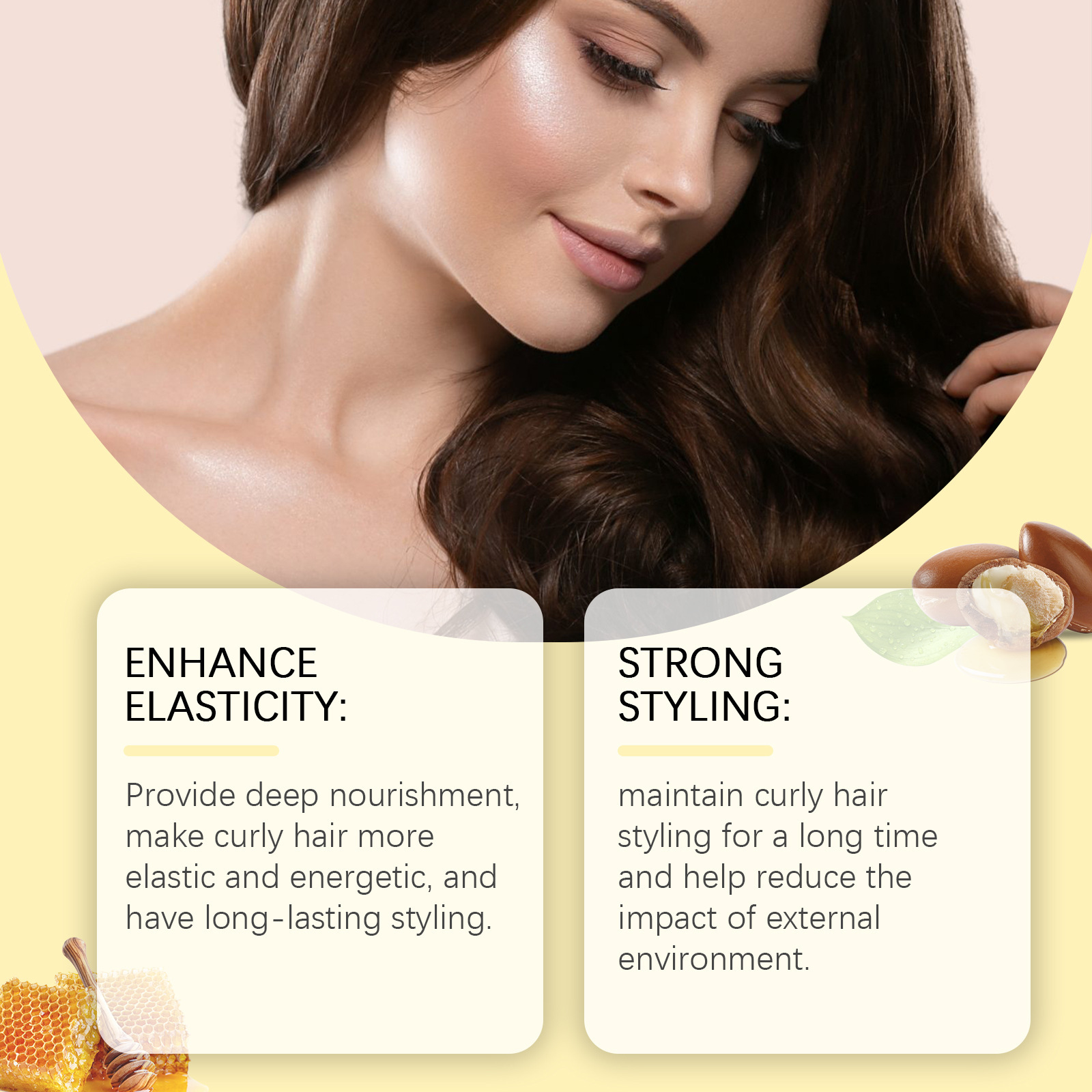 Curly Hair Care Cream Big Wave - Hair Care For Curly Dry Hair recensie en prijs
