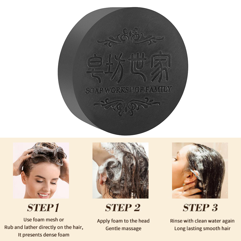 [JN] Hair Shampoo Soap Polygon - Hair Care Dandruff recensie en prijs