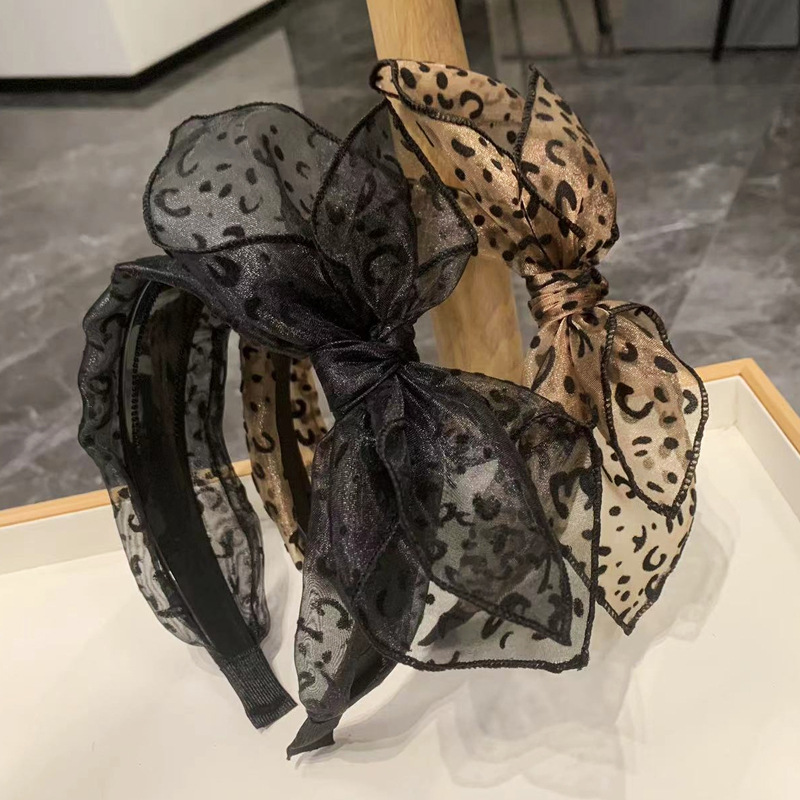 Vintage Leopard Print Hairband - Hair Net Invisible recensie en prijs