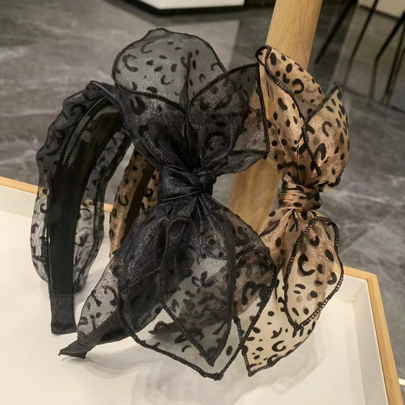 Vintage Leopard Print Hairband - Hair Net Invisible recensie en prijs