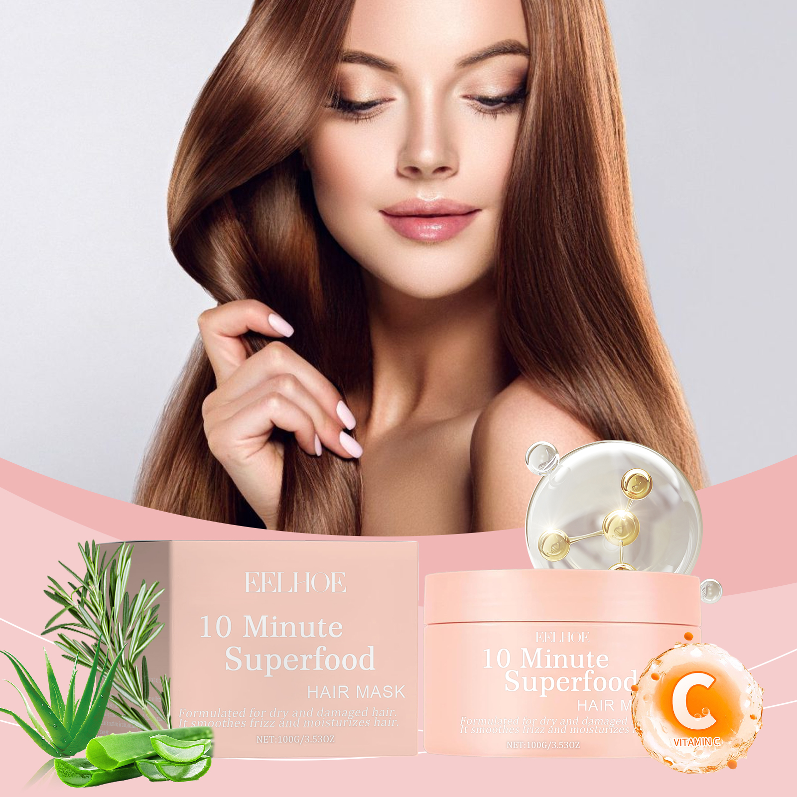 Keratin Hair Mask Repairing Fr - Hair Care With Aloe Vera recensie en prijs