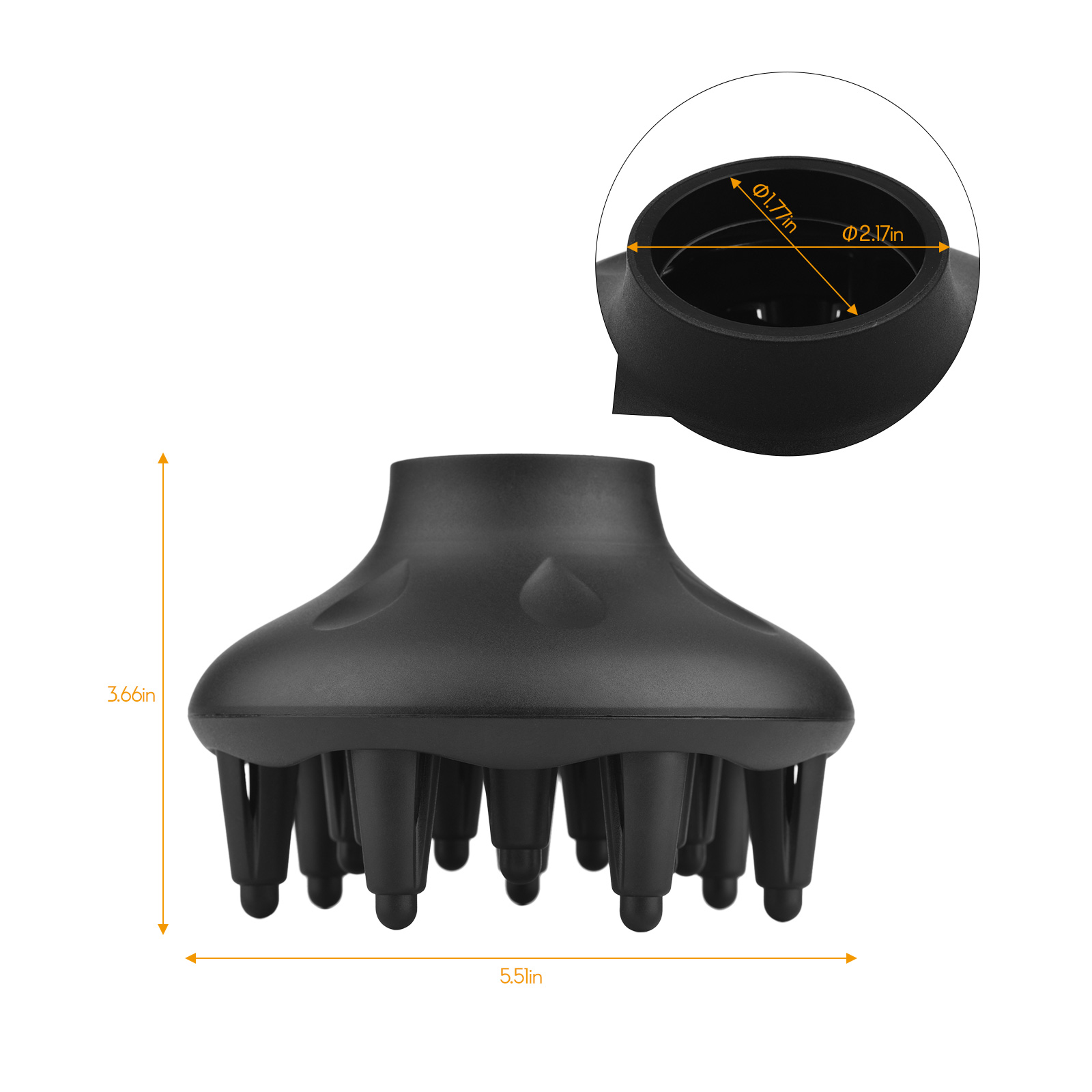 Universal Hair Dryer Diffuser  - Hair Care For Curly Dry Hair recensie en prijs