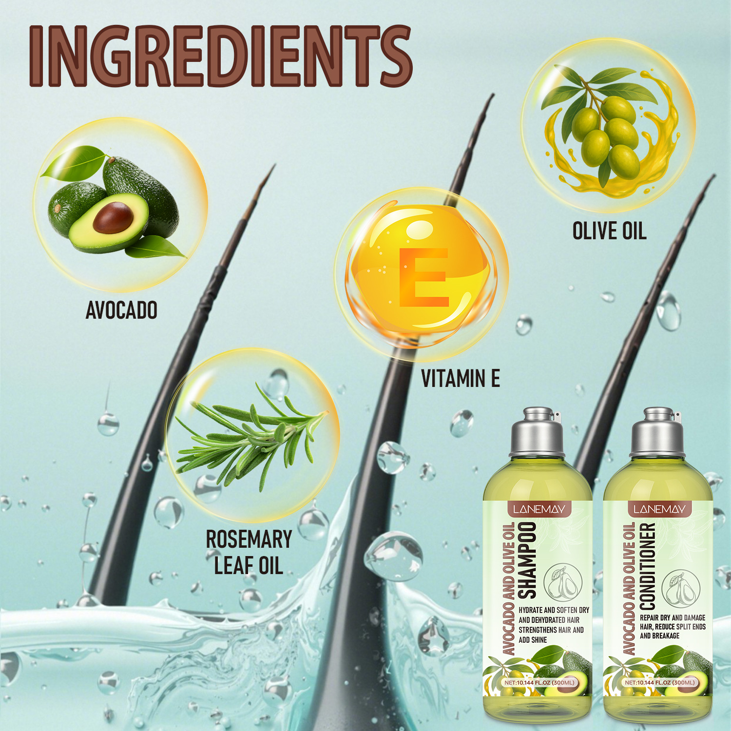 Avocado and Olive Oil Shampoo  - Hair Care Olive Oil recensie en prijs