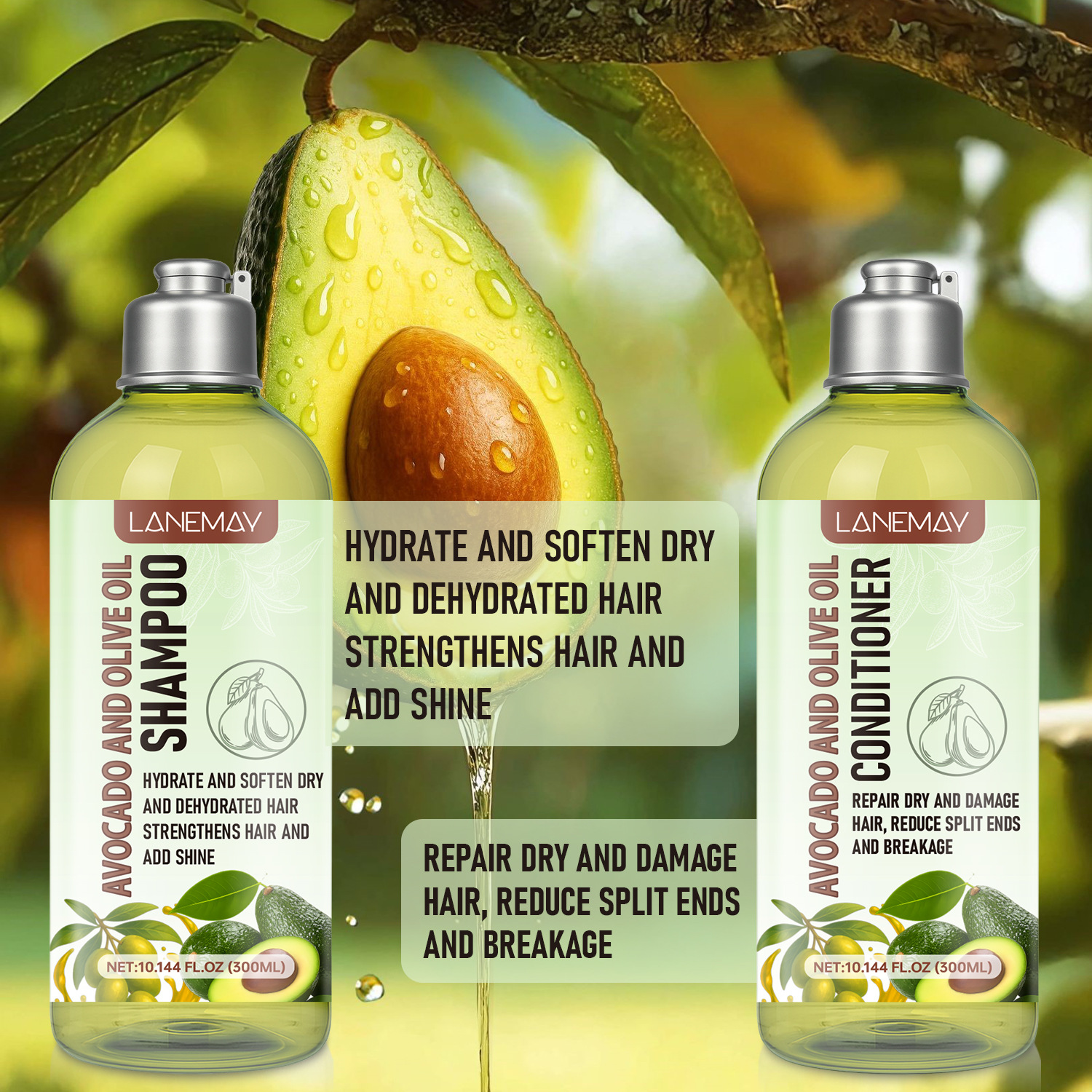 Avocado and Olive Oil Shampoo  - Hair Care Olive Oil recensie en prijs