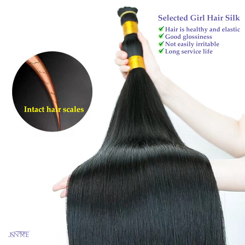 JSNME Flat tip Human Hair Exte - Hair Care Tips recensie en prijs