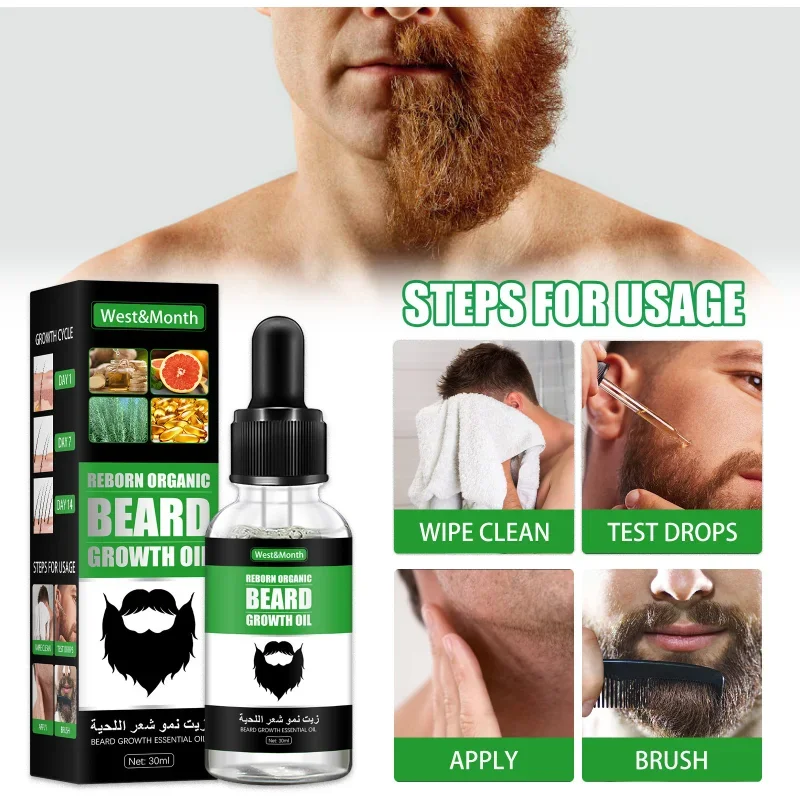 Men Beard Growth Roller Set Be - Hair Care Essence Oil Spray recensie en prijs