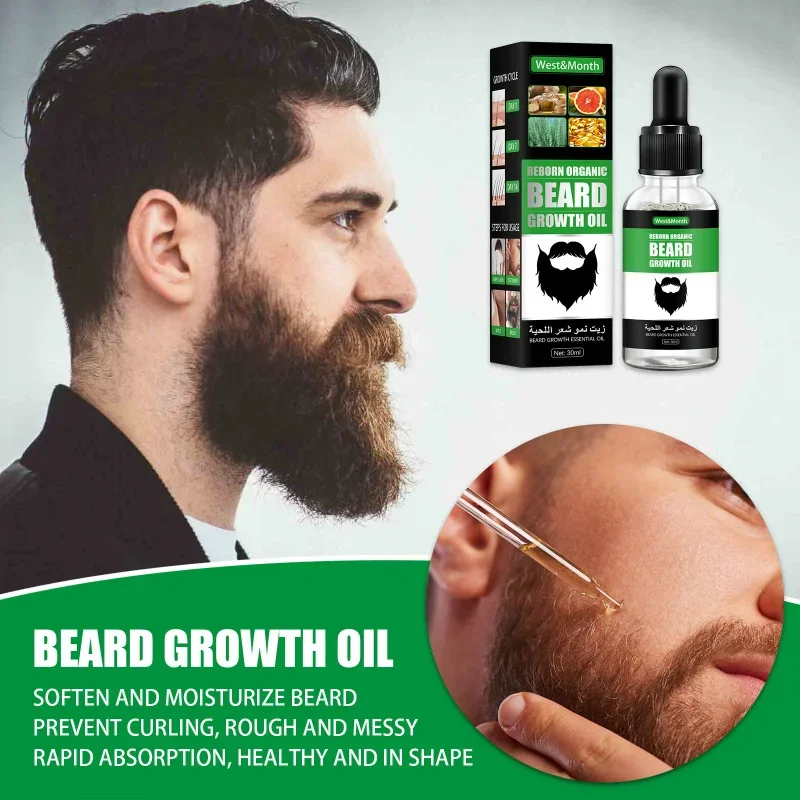 Men Beard Growth Roller Set Be - Hair Care Essence Oil Spray recensie en prijs
