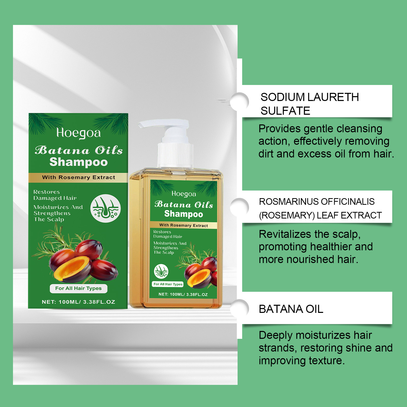 Pure Batana Shampoo Hair Stren - Hair Care Dandruff recensie en prijs