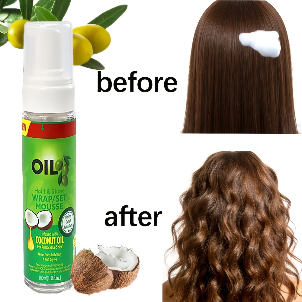 Curling Styling Care Mousse, S - Hair Care Olive Oil recensie en prijs