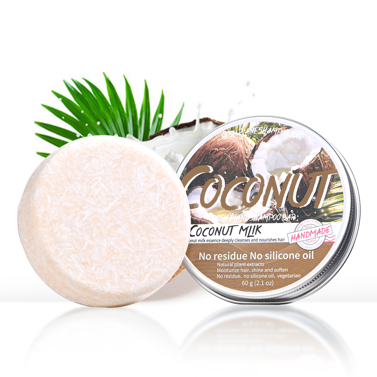 LH+60g Solid Coconut Shampoo w - Hair Care Olive Oil recensie en prijs