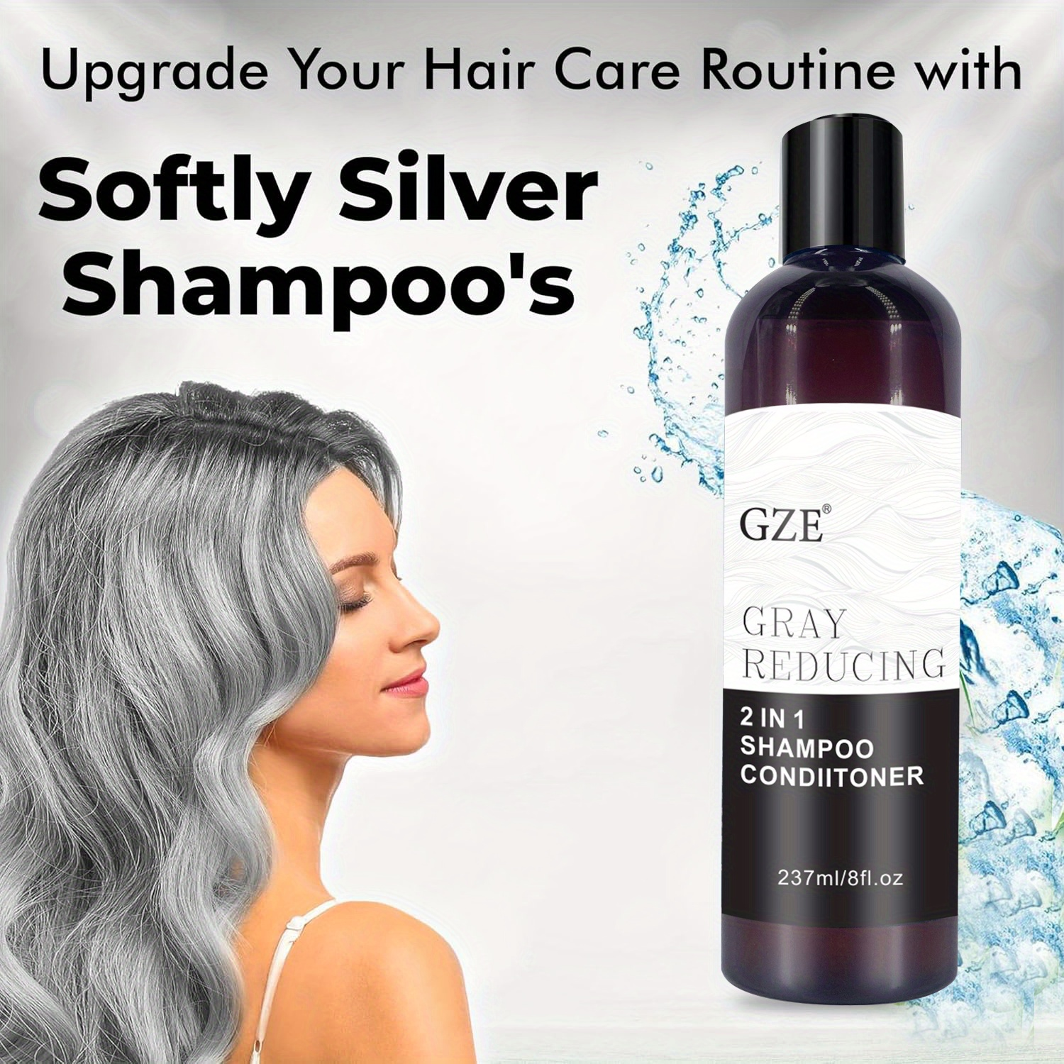 GZE Grey Reducing 2-In-1 Shamp - Hair Care Salon recensie en prijs