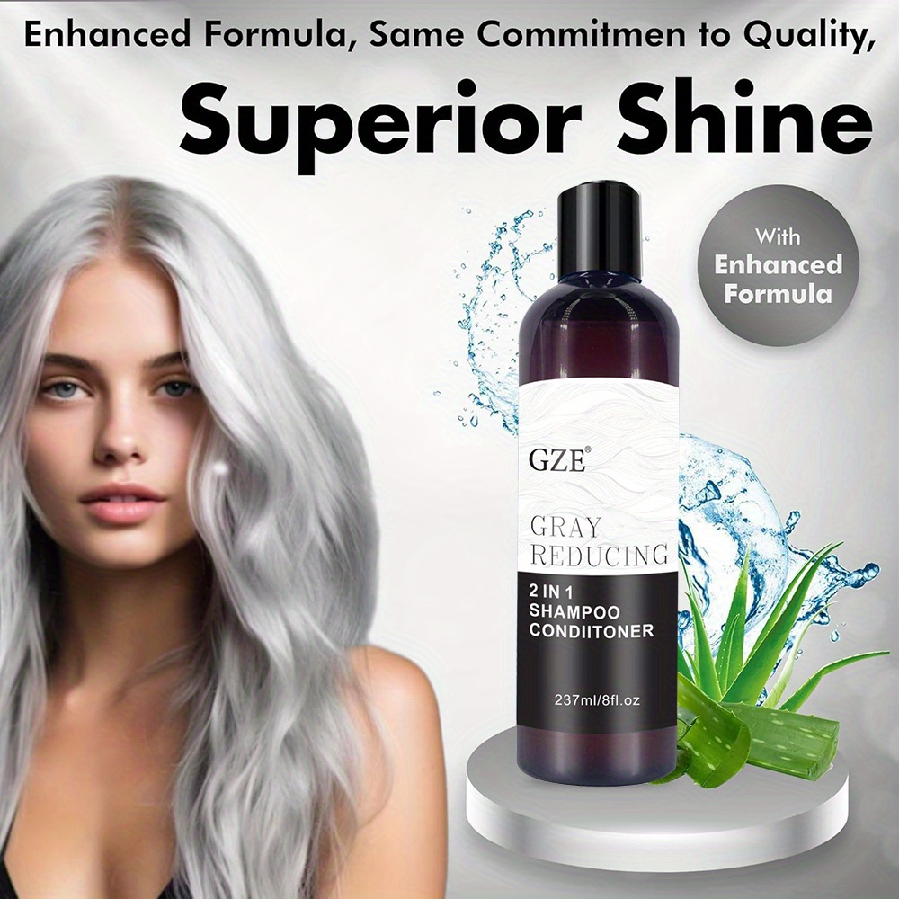 GZE Grey Reducing 2-In-1 Shamp - Hair Care Salon recensie en prijs