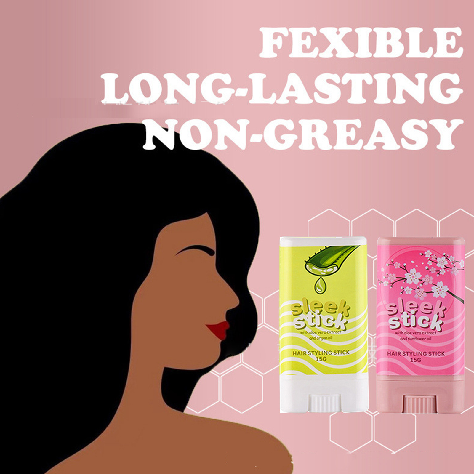 Hair Wax Styling Stick Hold Ha - Hair Care With Aloe Vera recensie en prijs