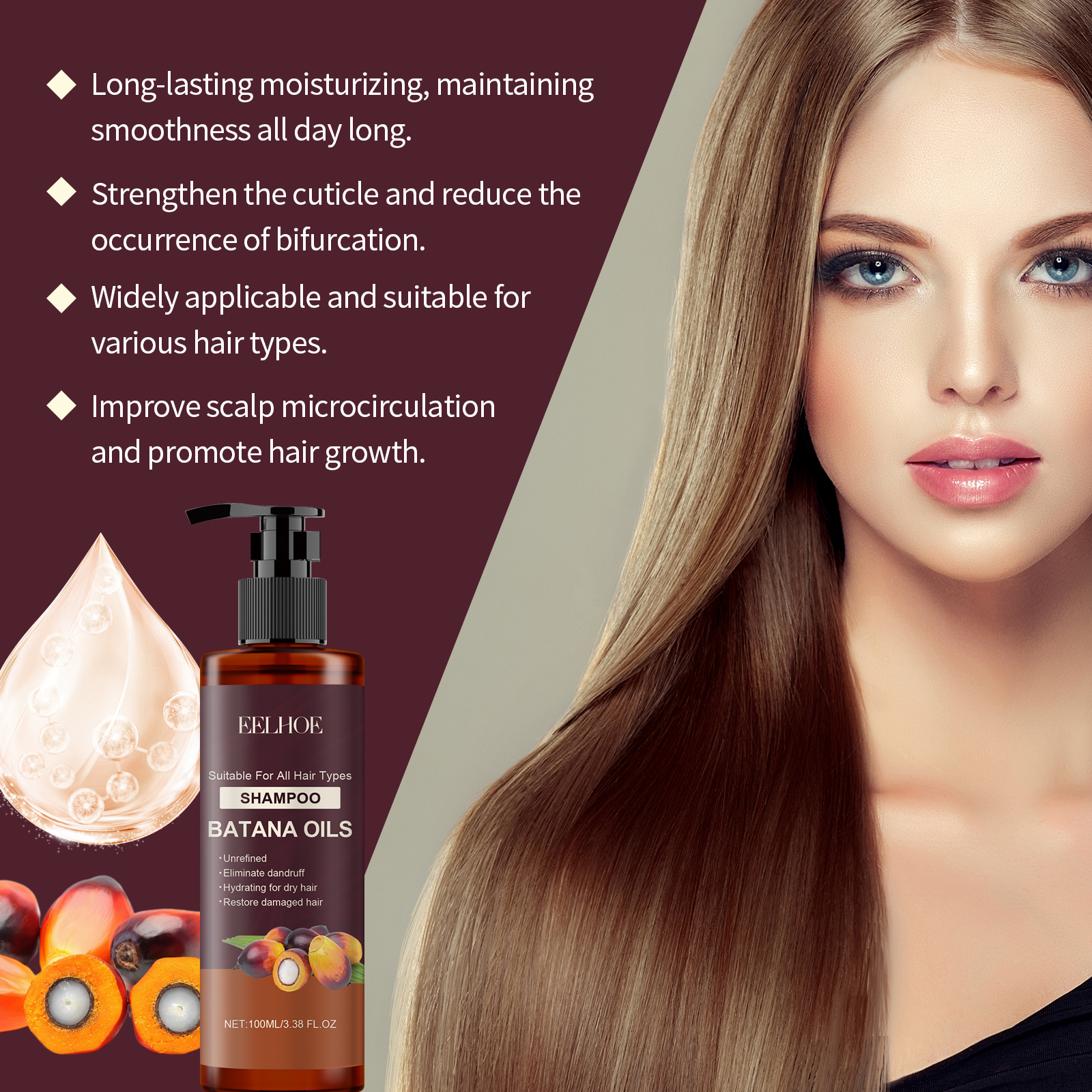 Organic Batana Hair Shampoo Ge - Hair Care Dandruff recensie en prijs