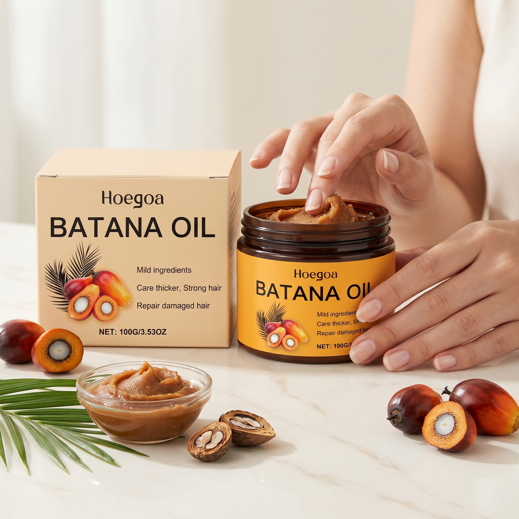 Batana Oil Scalp Scrub Refresh - Hair Care Dandruff recensie en prijs