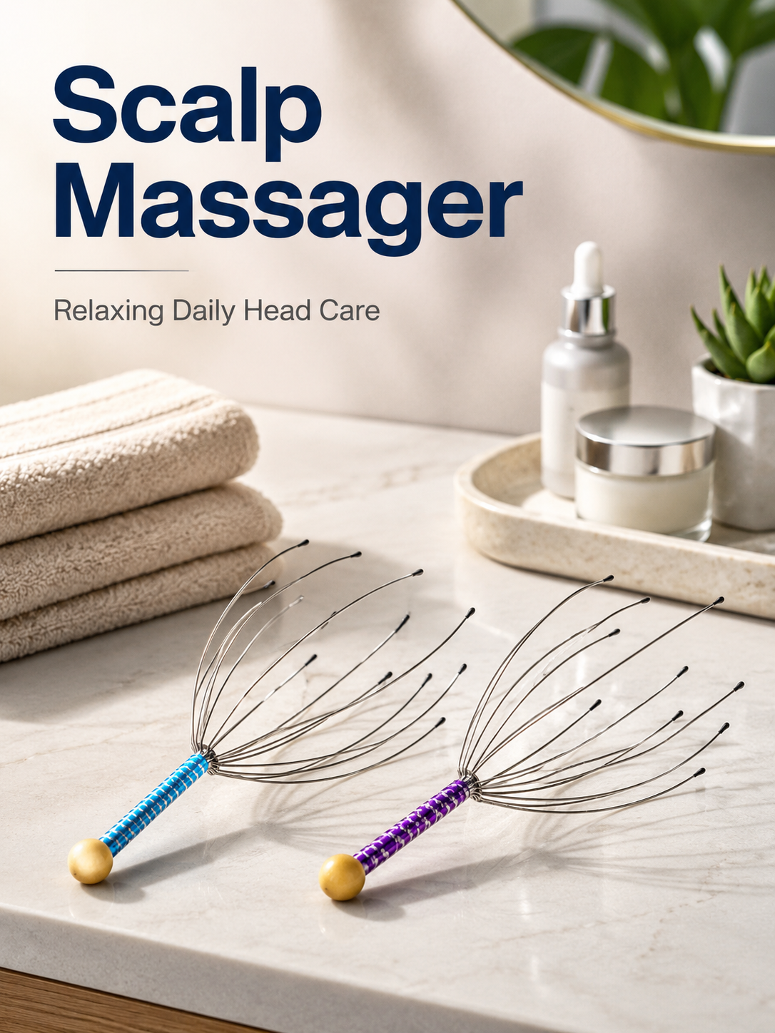 Handheld Scalp Massager, Octop - Hair Care Tips recensie en prijs
