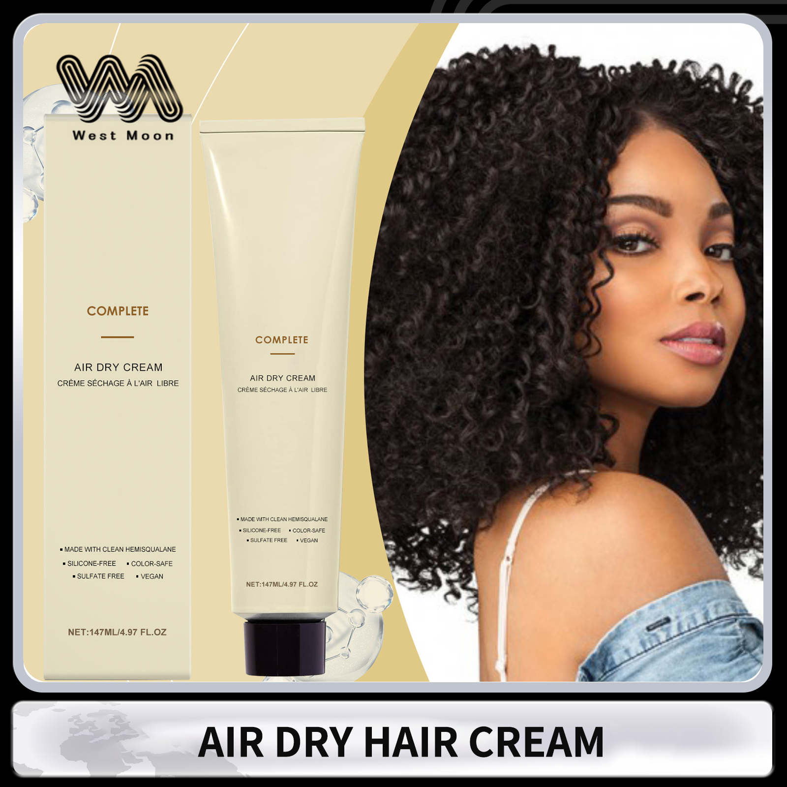 Hair Cream for Curly Hair Smoo - Hair Care For Curly Dry Hair recensie en prijs