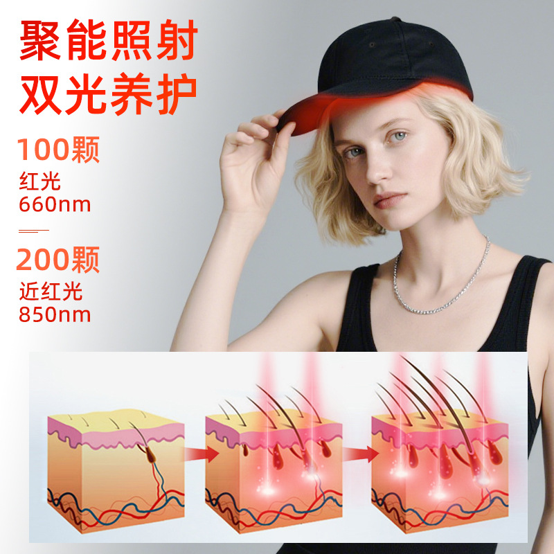LED Red Light Hair Care Cap -  - Hair Care For Hair Loss recensie en prijs