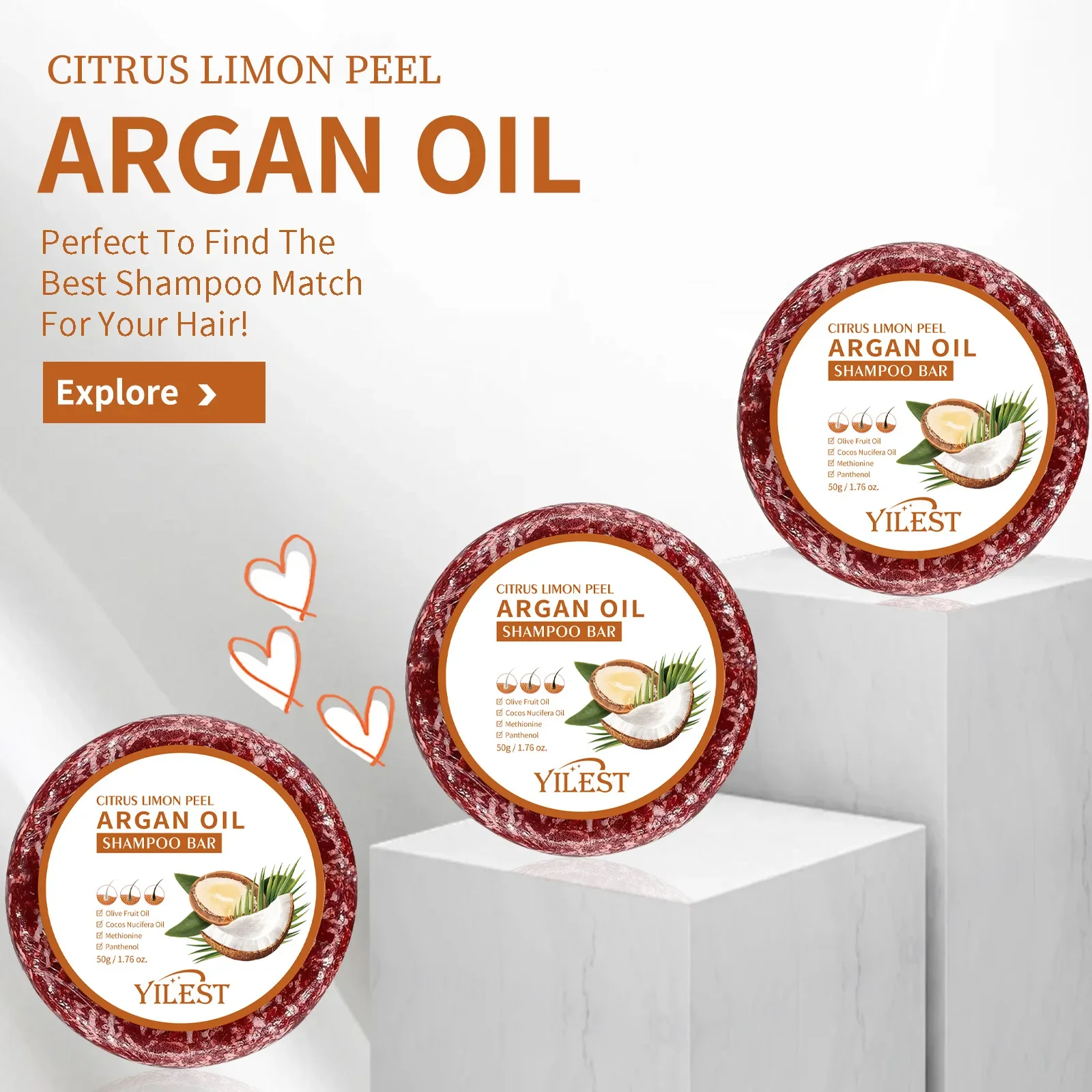 4 Bars of Anti-Hair Loss Shamp - Rosemary Hair Oil recensie en prijs