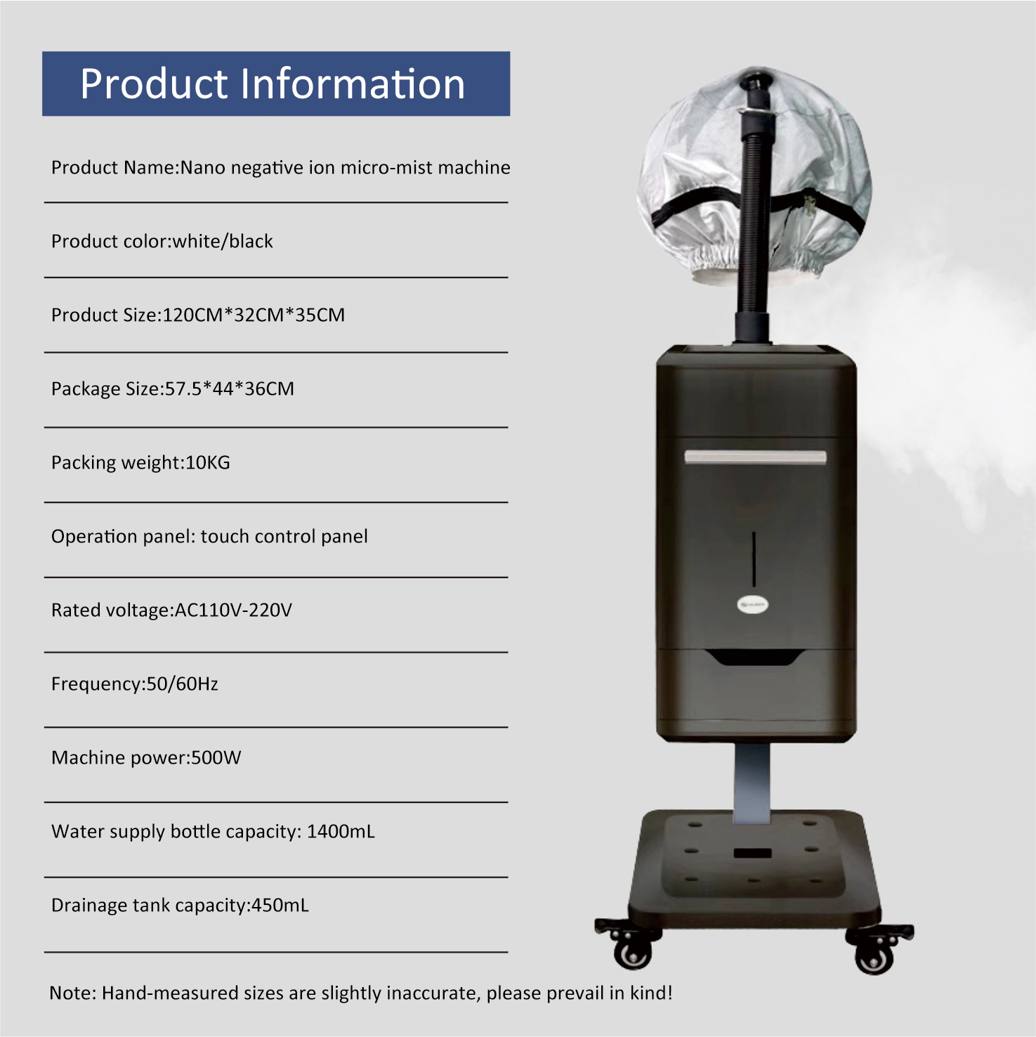 Professional Steam Perm Machin - Hair Care Salon recensie en prijs