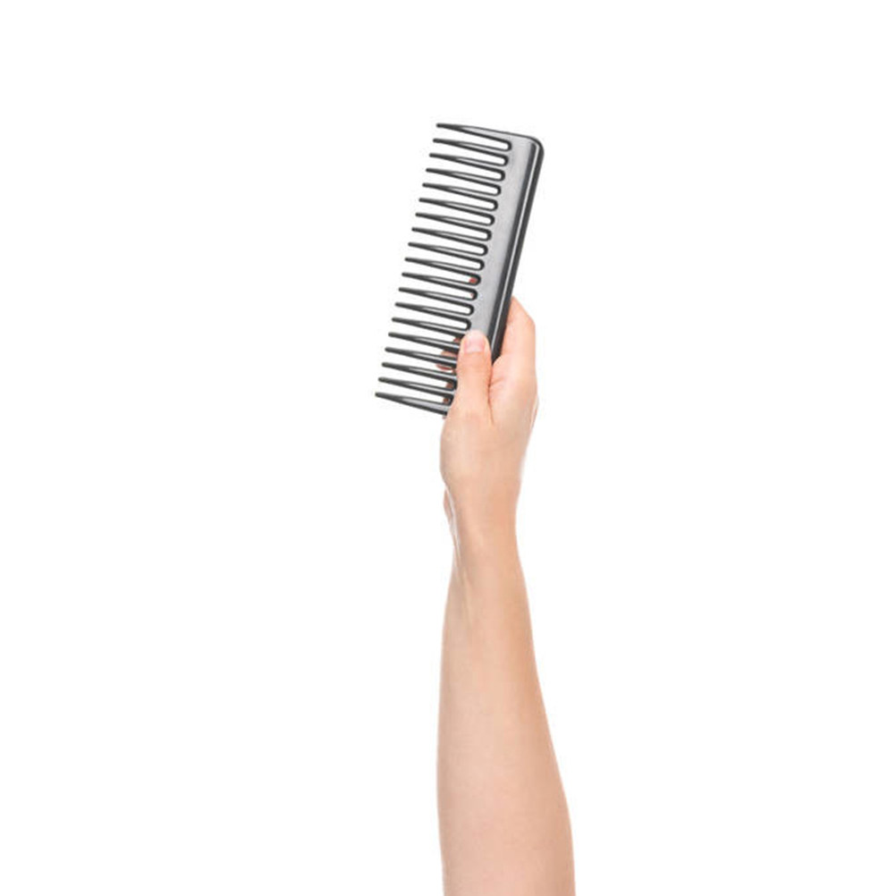 Plastic Haircut Comb Rounded T - Detangling Wide Comb recensie en prijs