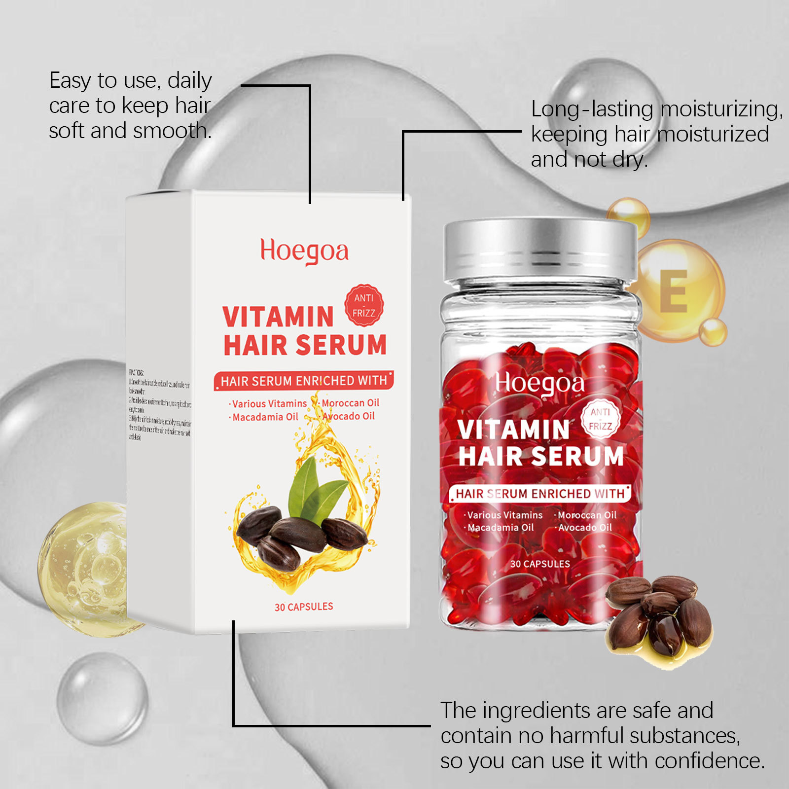 Vitamin Hair Care Serum Capsul - Hair Care For Hair Loss recensie en prijs