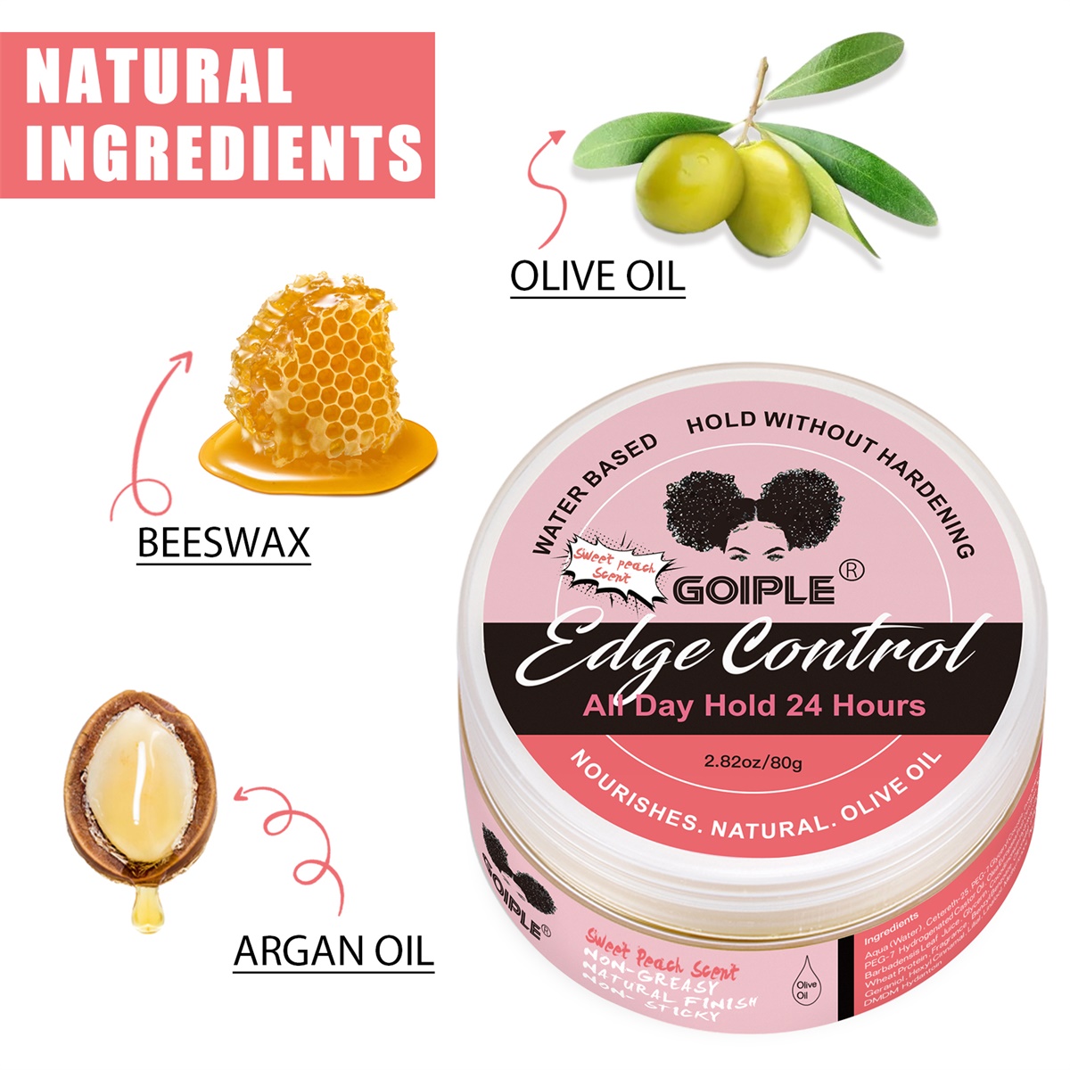 GOIPLE Natural Fruits Scents E - Hair Care Olive Oil recensie en prijs