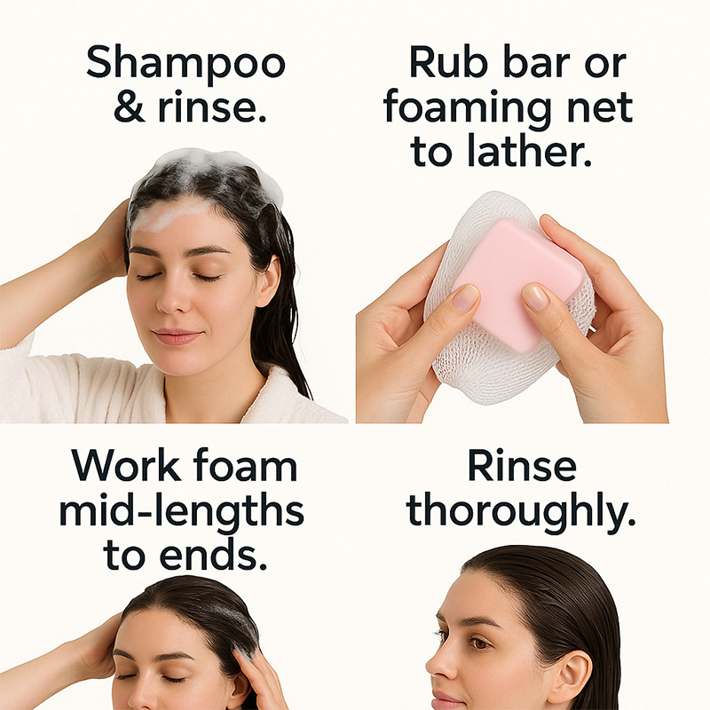 Castor Oil Conditioner Soap Ba - Hair Care Salon recensie en prijs