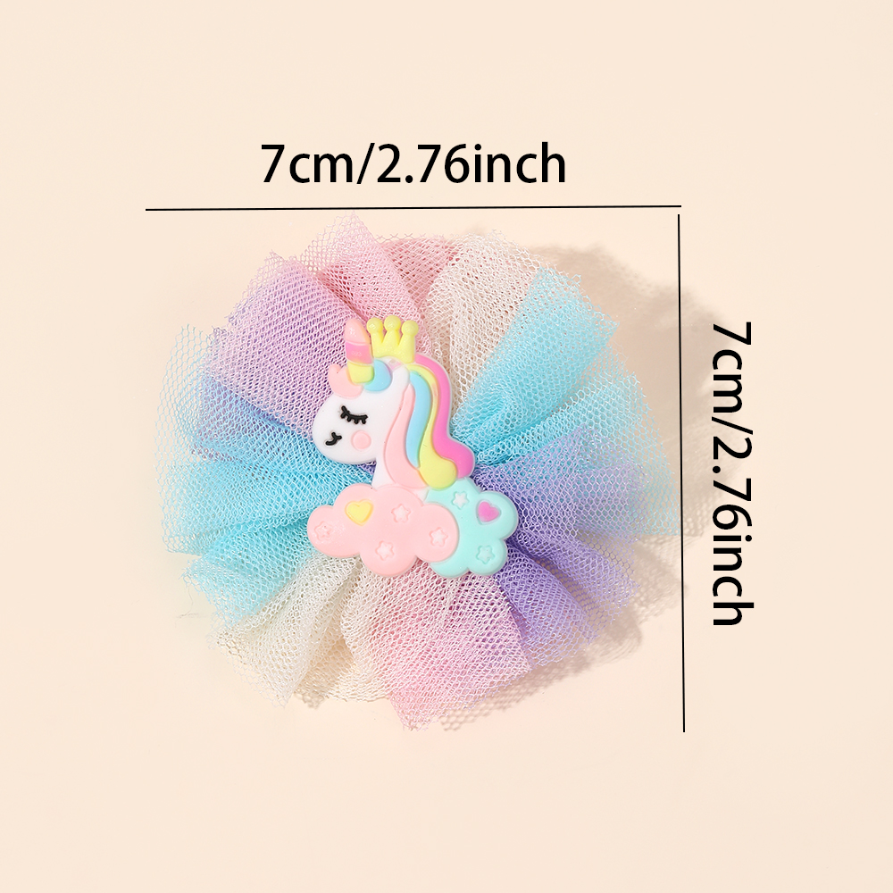 2Pcs Cartoon Unicorn Hair Tie  - Hair Net Invisible recensie en prijs