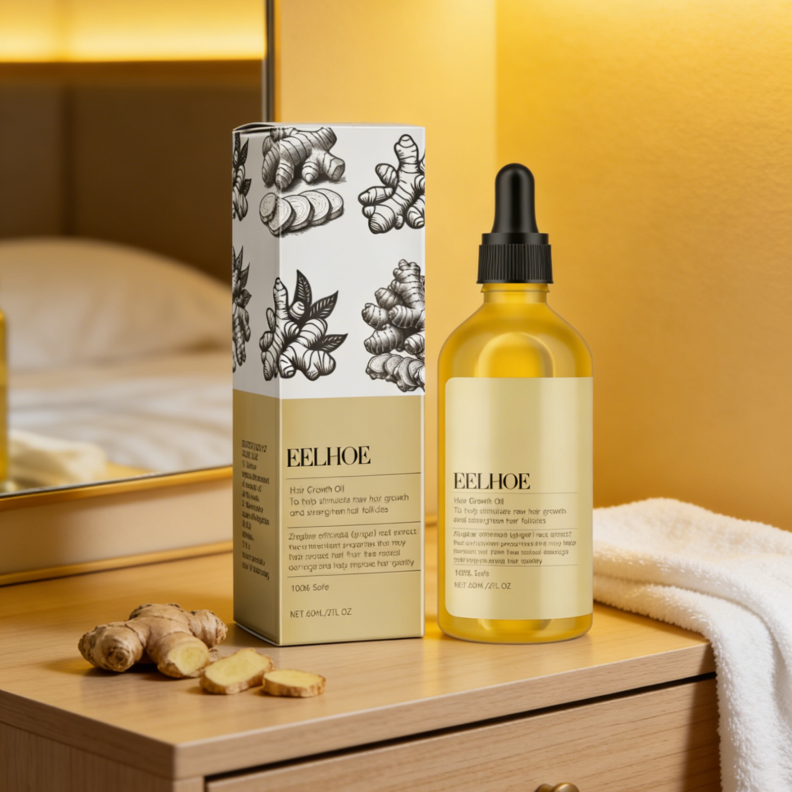 Eelhoe Hair Growth Essential O - Rosemary Hair Oil recensie en prijs