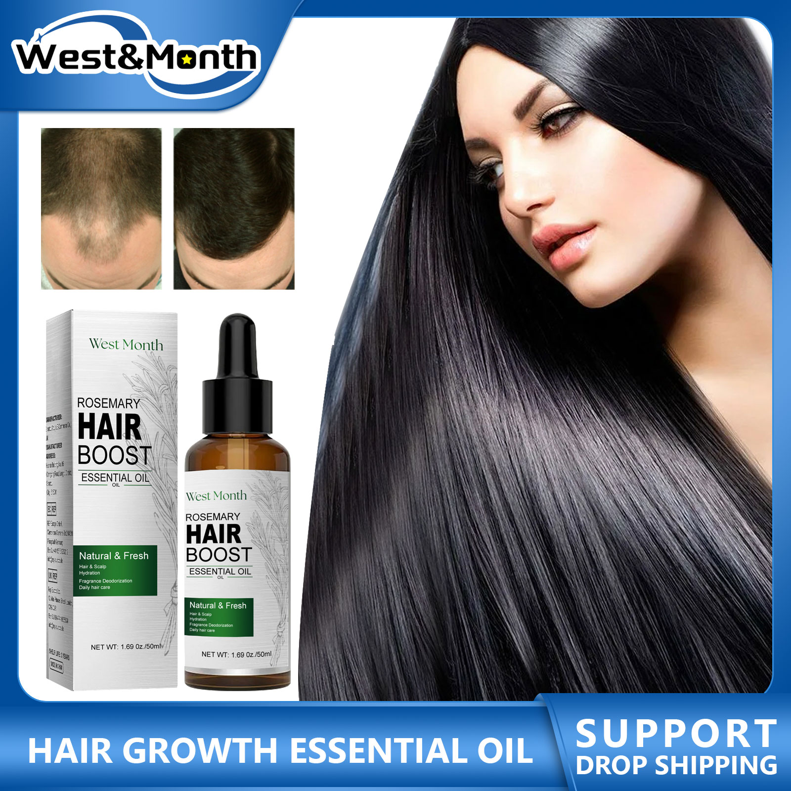 Hair Growth Essential Oil Rose - Rosemary Hair Oil recensie en prijs