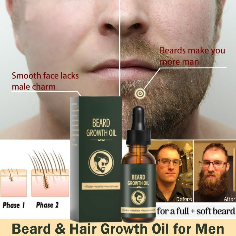 Fast Beard Growth Oil Beard Oi - Hair Care Essence Oil Spray recensie en prijs